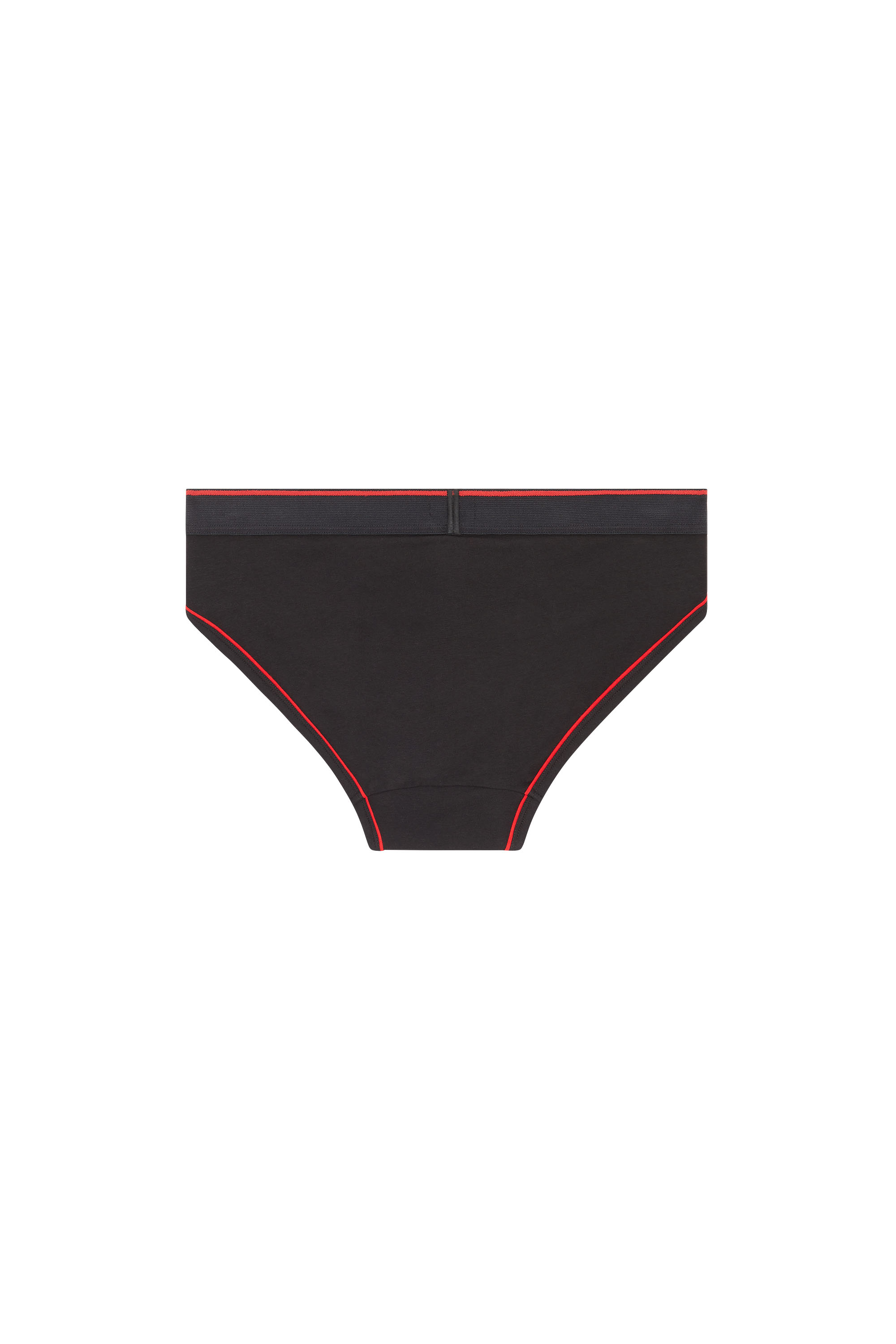 Diesel - UMBR-ANDRE, Man's Briefs with D logo patch in Black - 2
