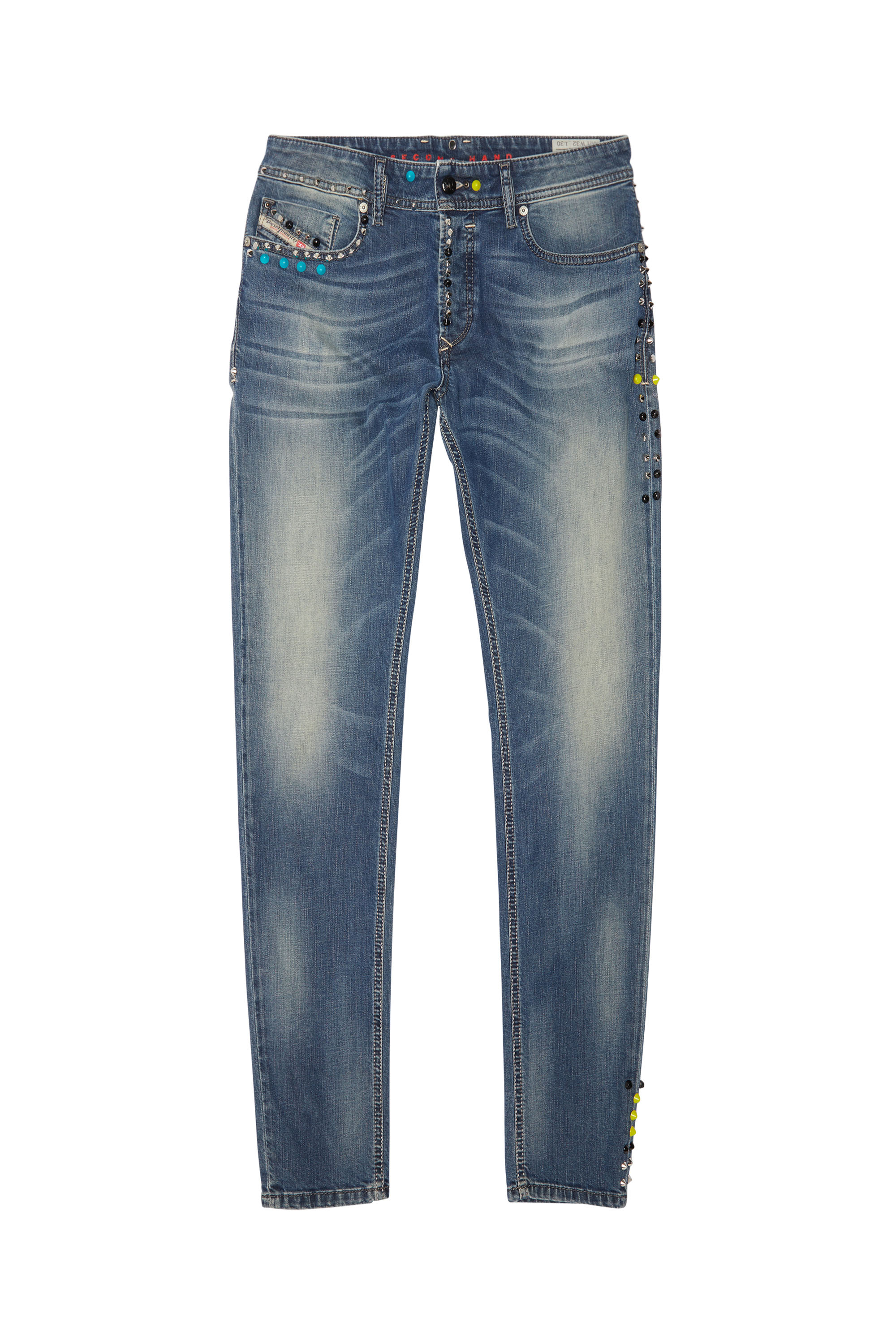 Diesel - SLEENKER, Man's Diesel Man - Jeans Medium blue in Medium blue - 1