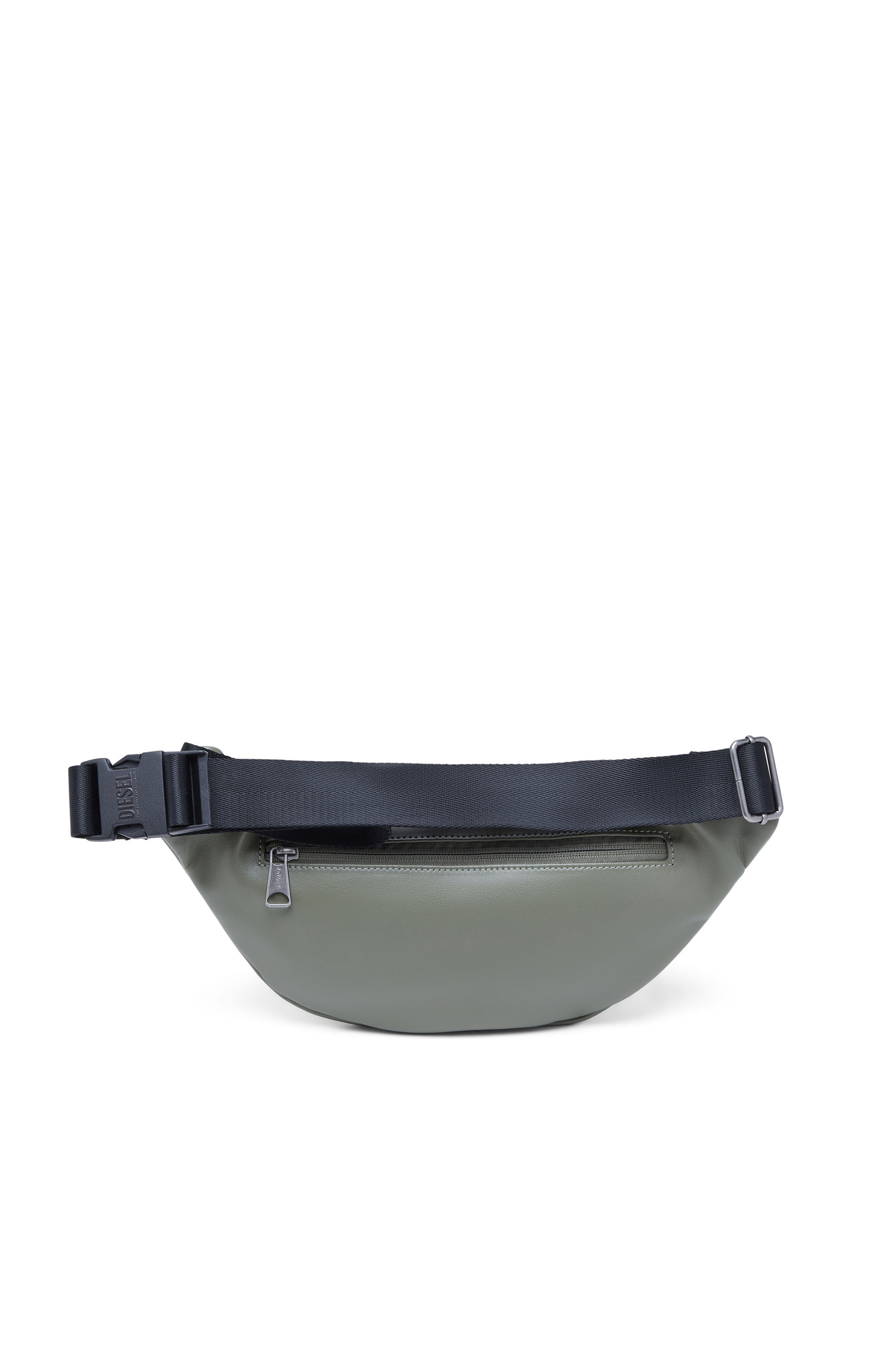 Diesel - RAVE BELTBAG, Man's Rave Beltbag - Belt bag in recycled materials in Military Green - 2