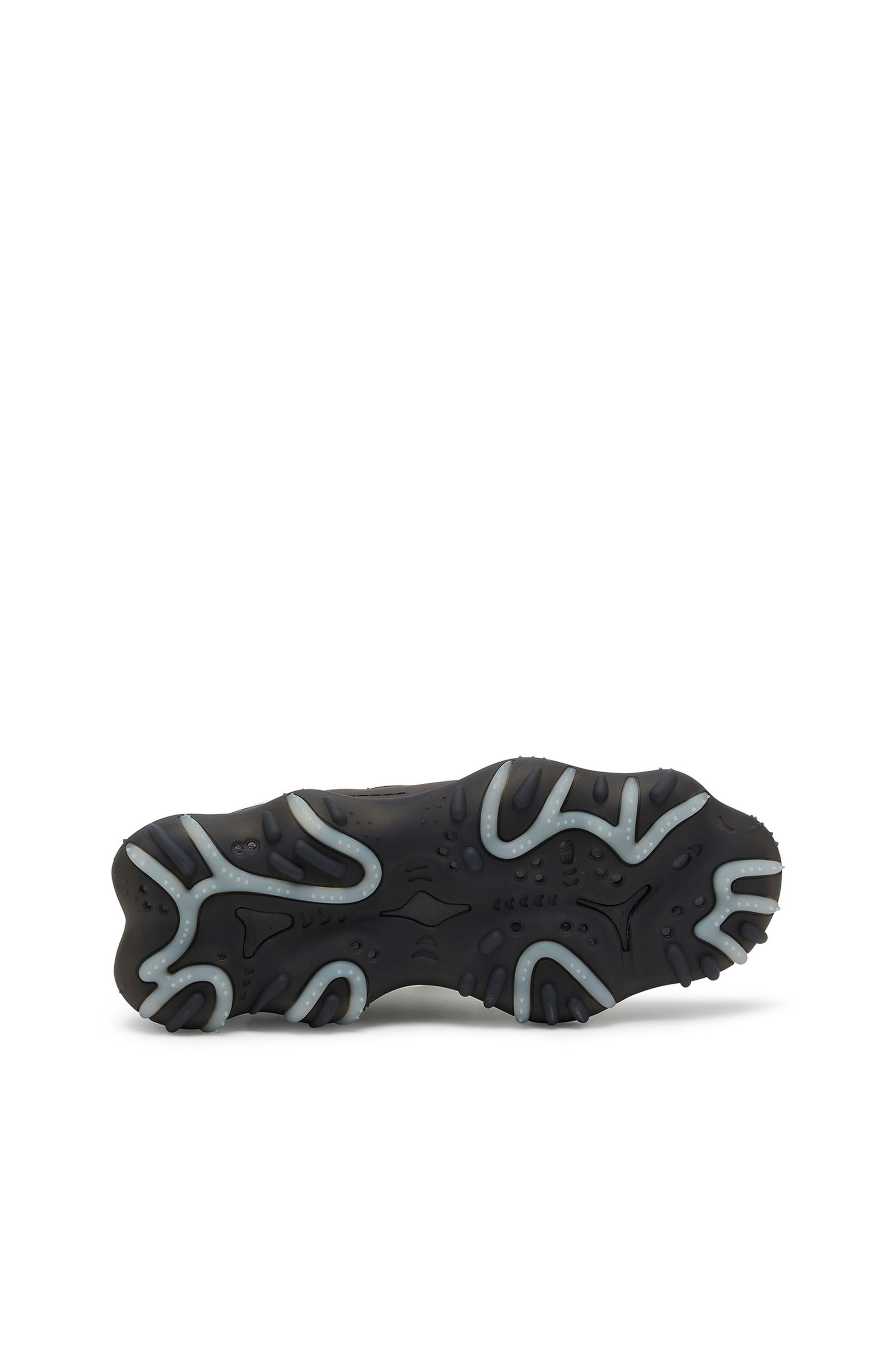 Diesel - S-PROTOTYPE P1, Man's S-Prototype P1-Sneakers with transparent rubber overlay in Black/White - 4