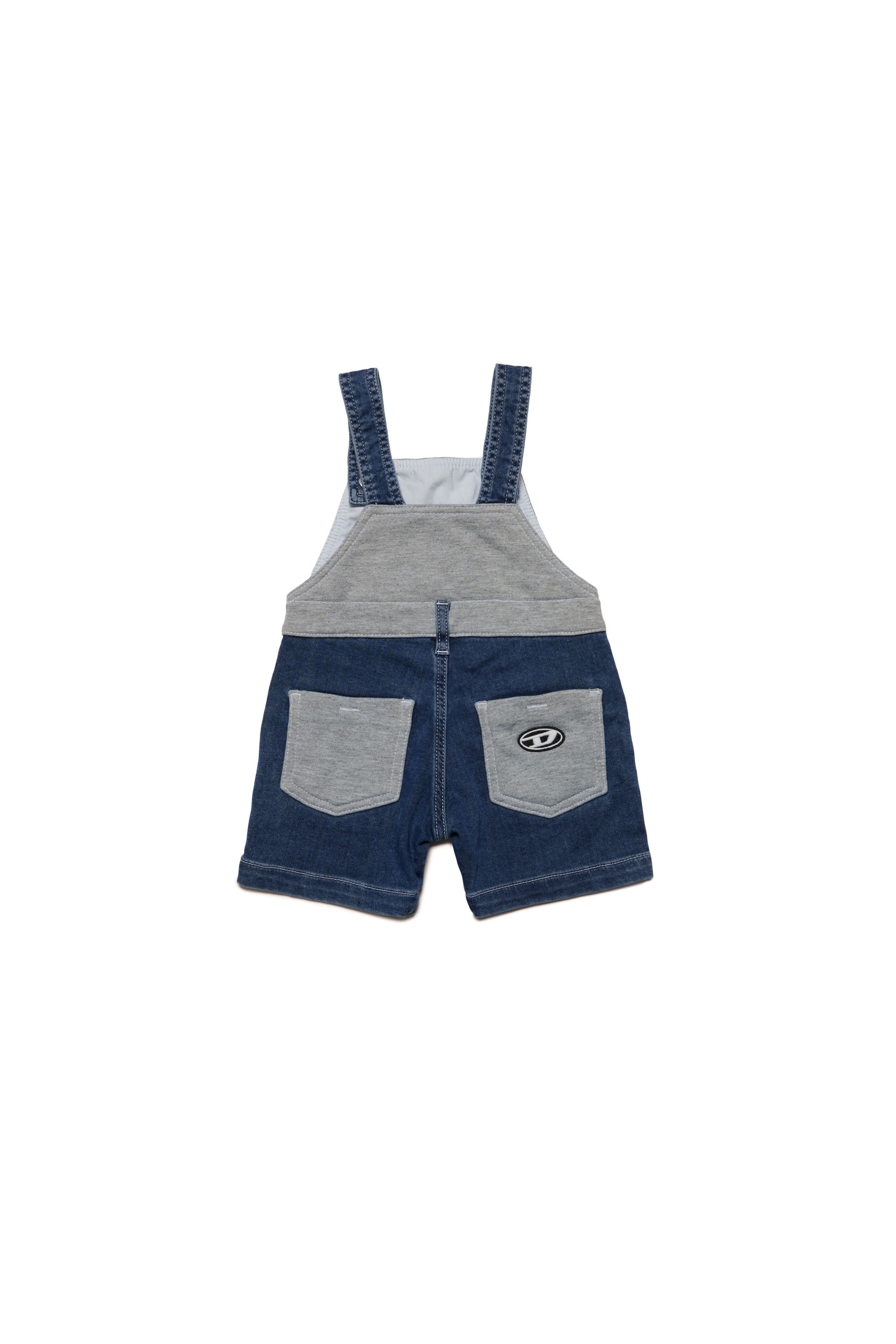 Diesel - JABBAB JJJ, Unisex's JoggJeans jumpsuit with contrast details in Dark Blue - 2