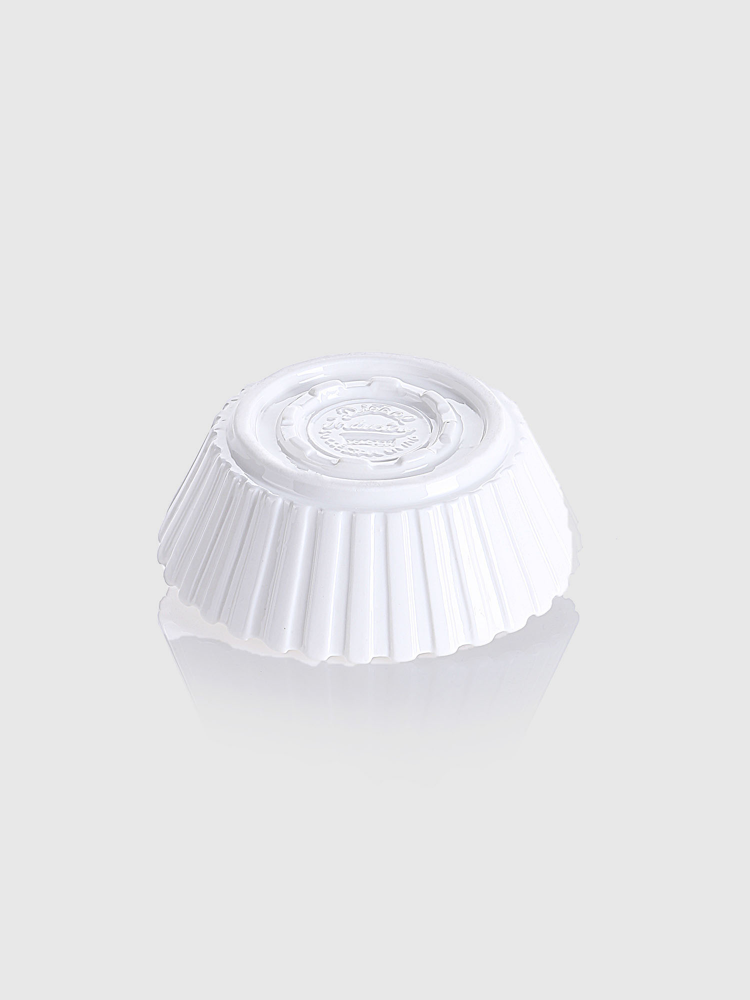 Diesel - 10984 MACHINE COLLEC, Unisex's Porcelain fruit bowl, ø cm 16,3 / 6.4" in White - 2
