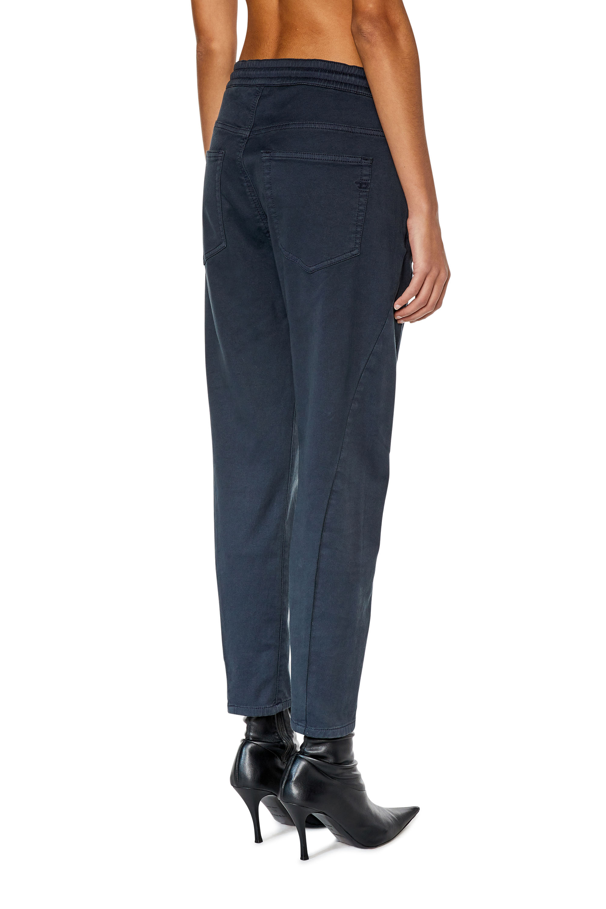 Diesel - Boyfriend 2041 D-Fayza Joggjeans® 068DY, Woman's Boyfriend 2041 D-Fayza Joggjeans® in Blue - 4