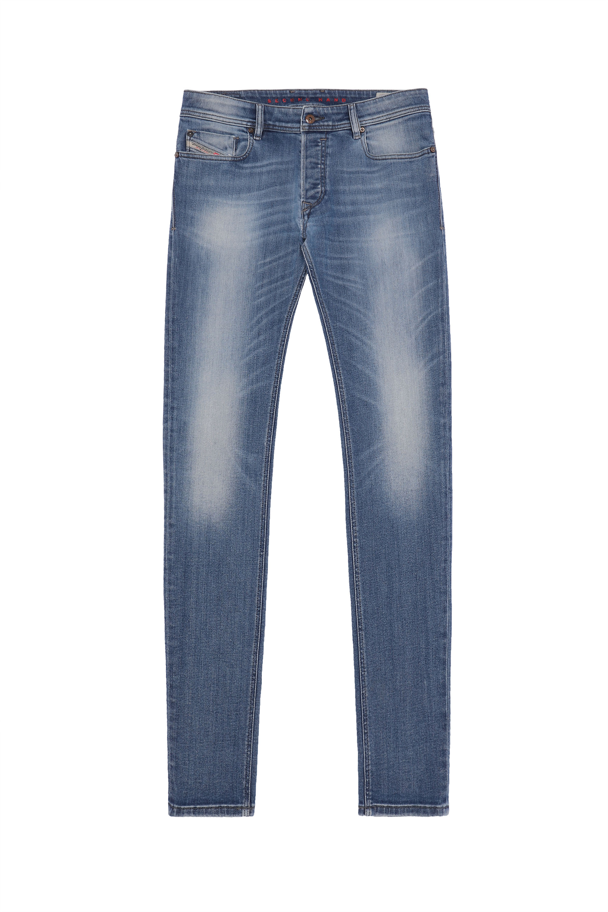 Diesel - SLEENKER, Man's Diesel Man - Jeans Medium blue in Medium blue - 1