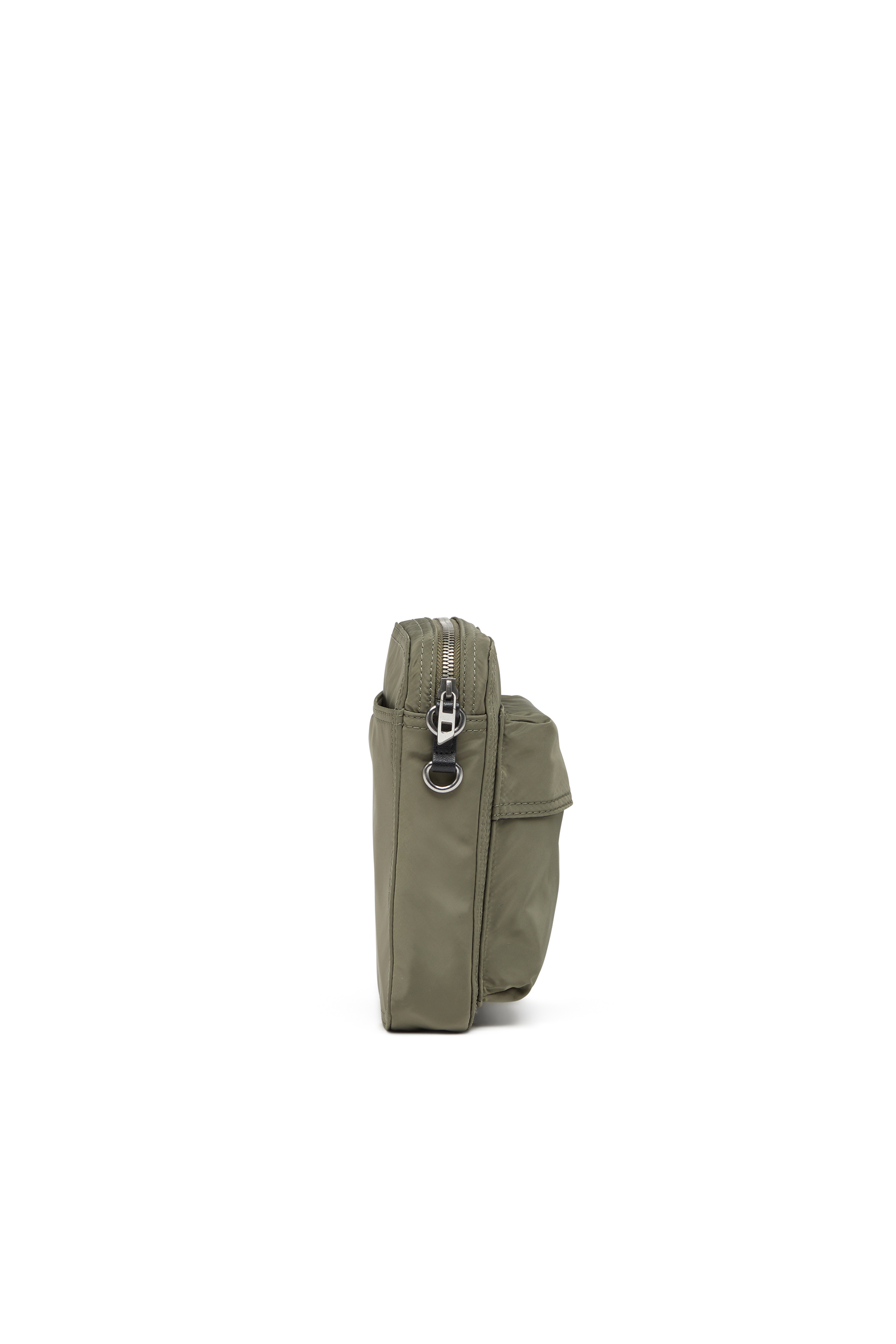 Diesel - MULTI-PKTS CROSSBODY X, Unisex's Crossbody bag in utilitarian shell in Green - 3
