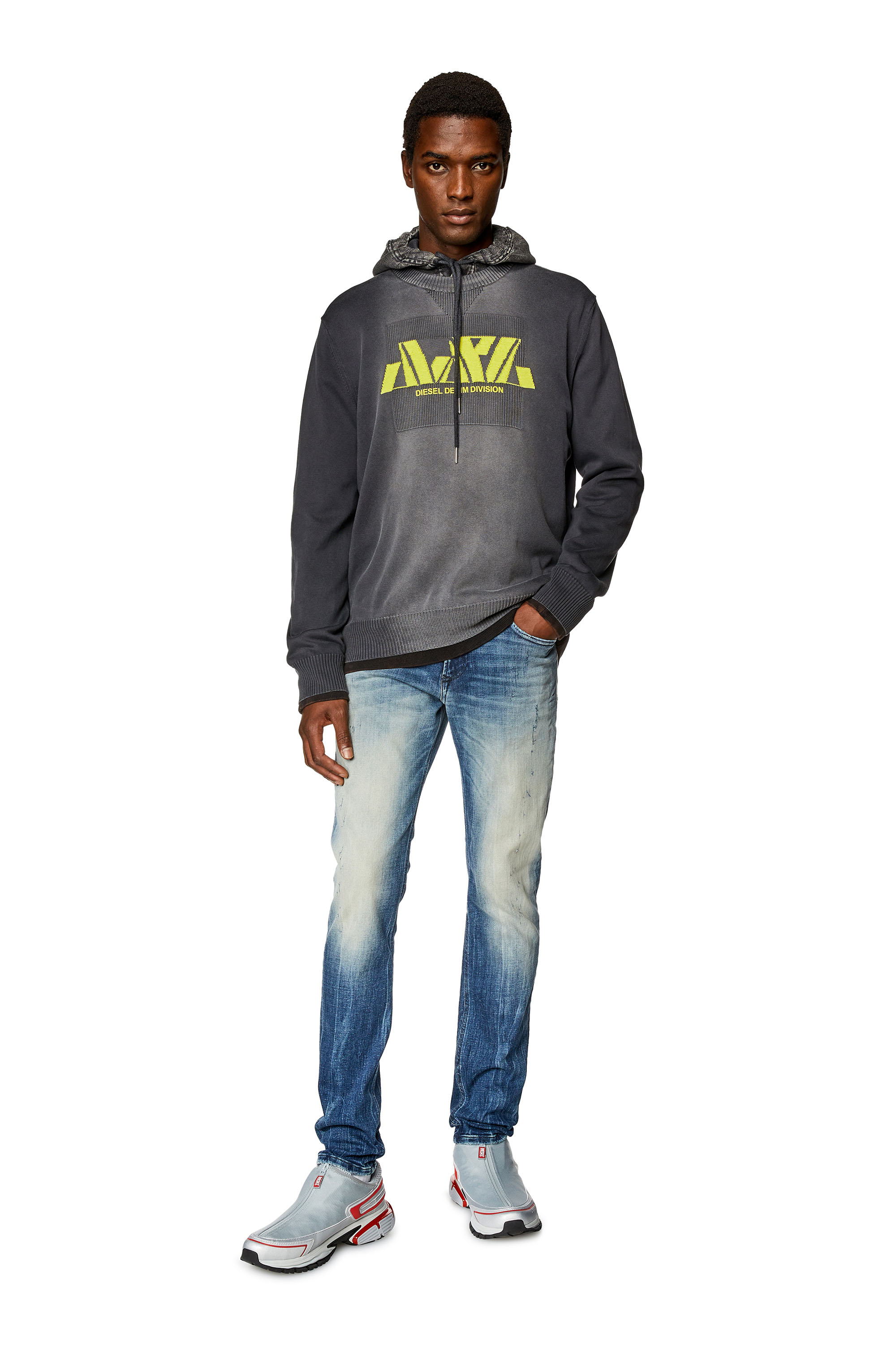Diesel - Man's Skinny Jeans 1979 Sleenker 09G87, Dark Blue - 2