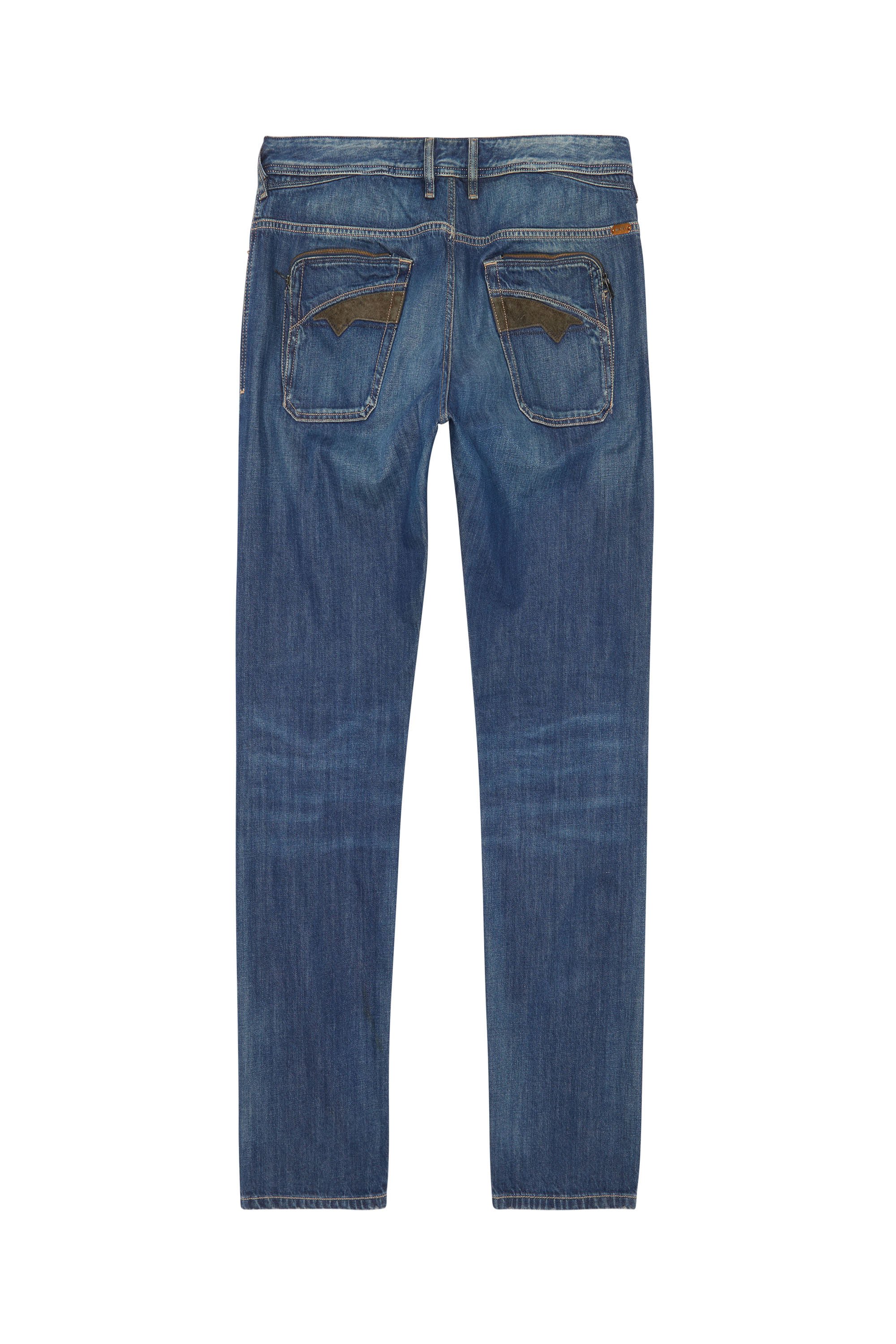 Diesel - POIAK, Man's Diesel Man - Jeans Dark blue in Dark Blue - 2