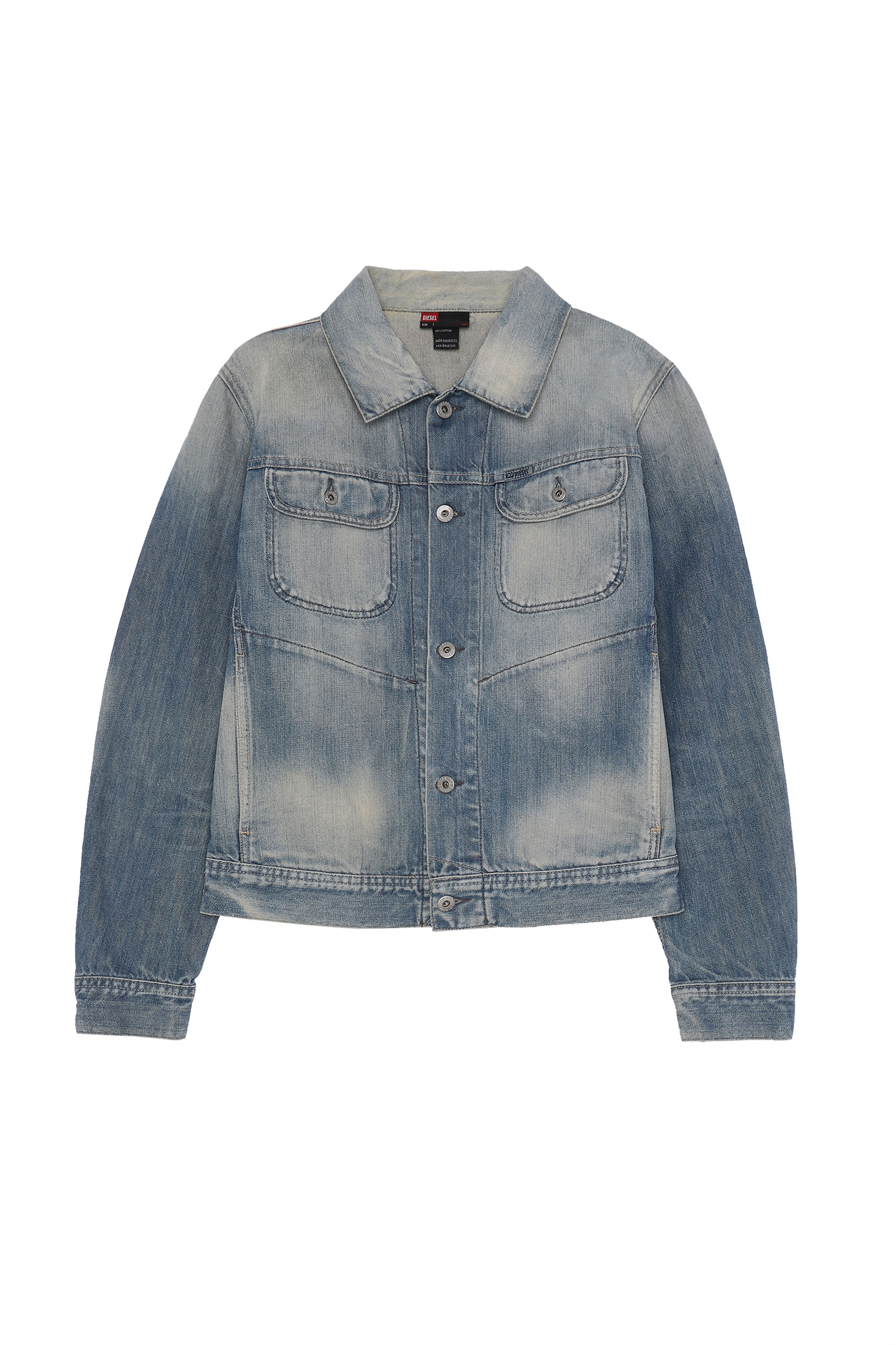 Diesel - DRIX, Man's Diesel Man - Denim Jackets Medium blue in Medium blue - 1