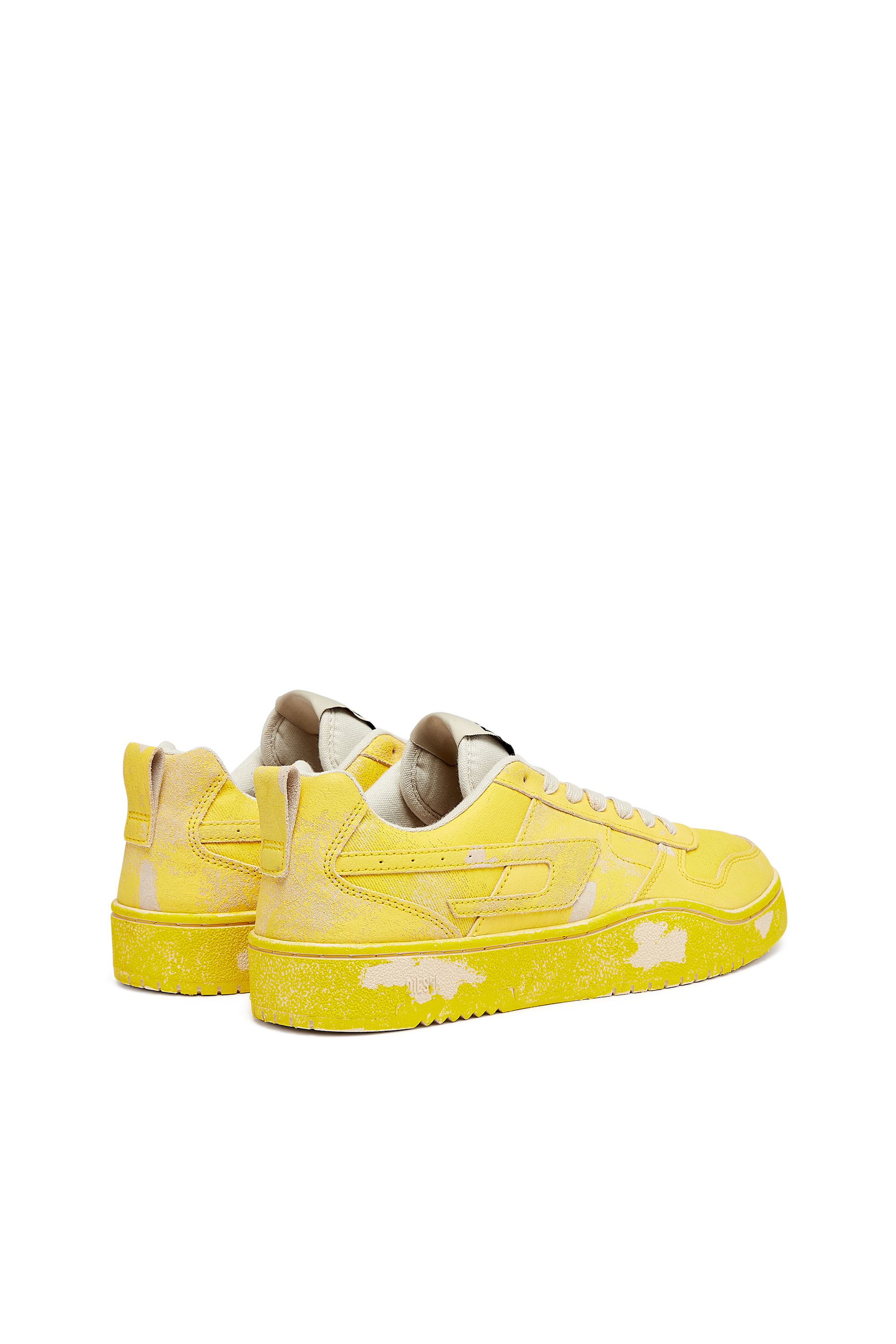 Diesel - S-UKIYO V2 LOW, Man's S-Ukiyo V2 Low - Low-top sneakers with peel-off effect in Yellow - 3