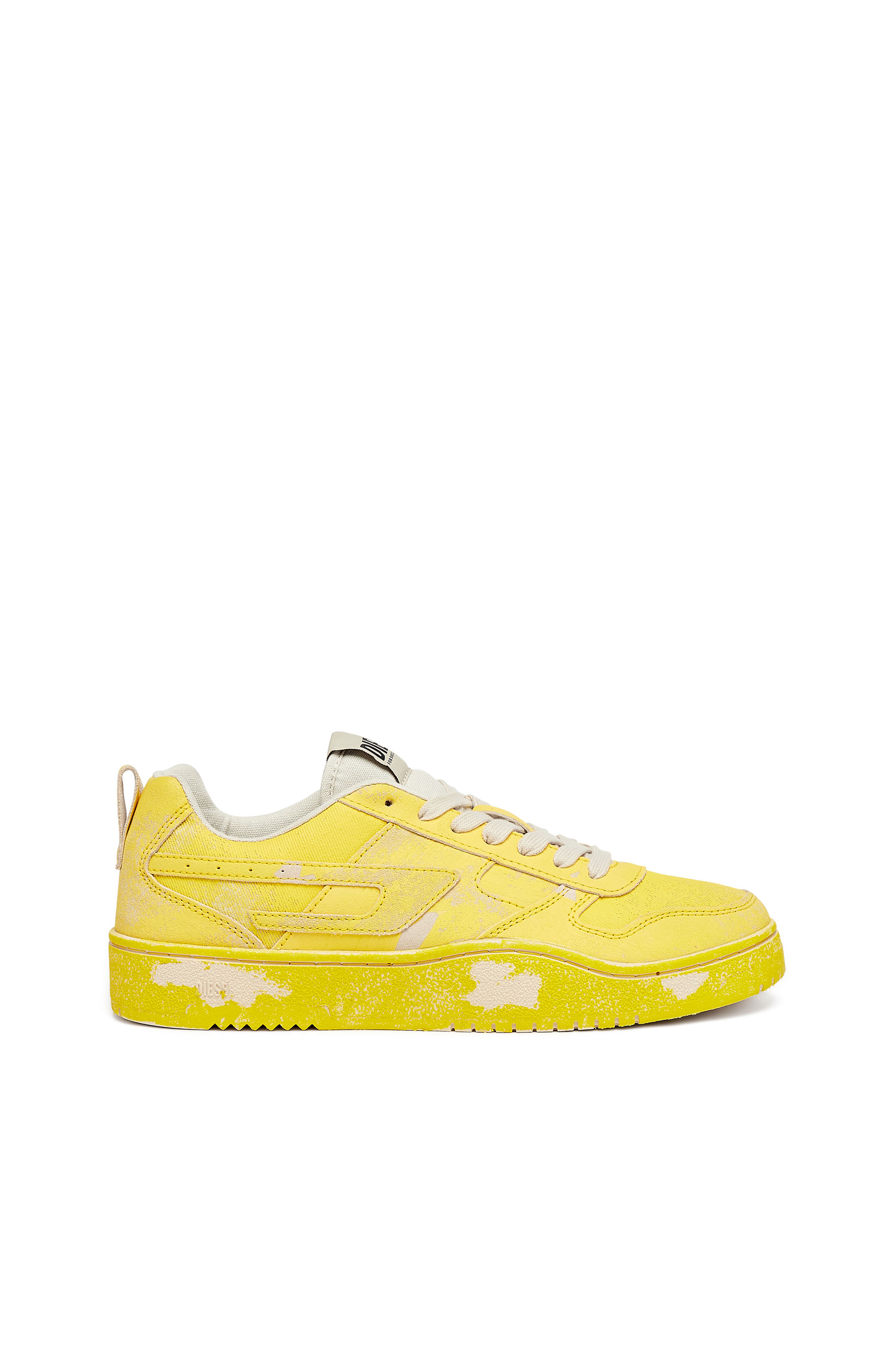 Diesel - S-UKIYO V2 LOW, Man's S-Ukiyo V2 Low - Low-top sneakers with peel-off effect in Yellow - 1