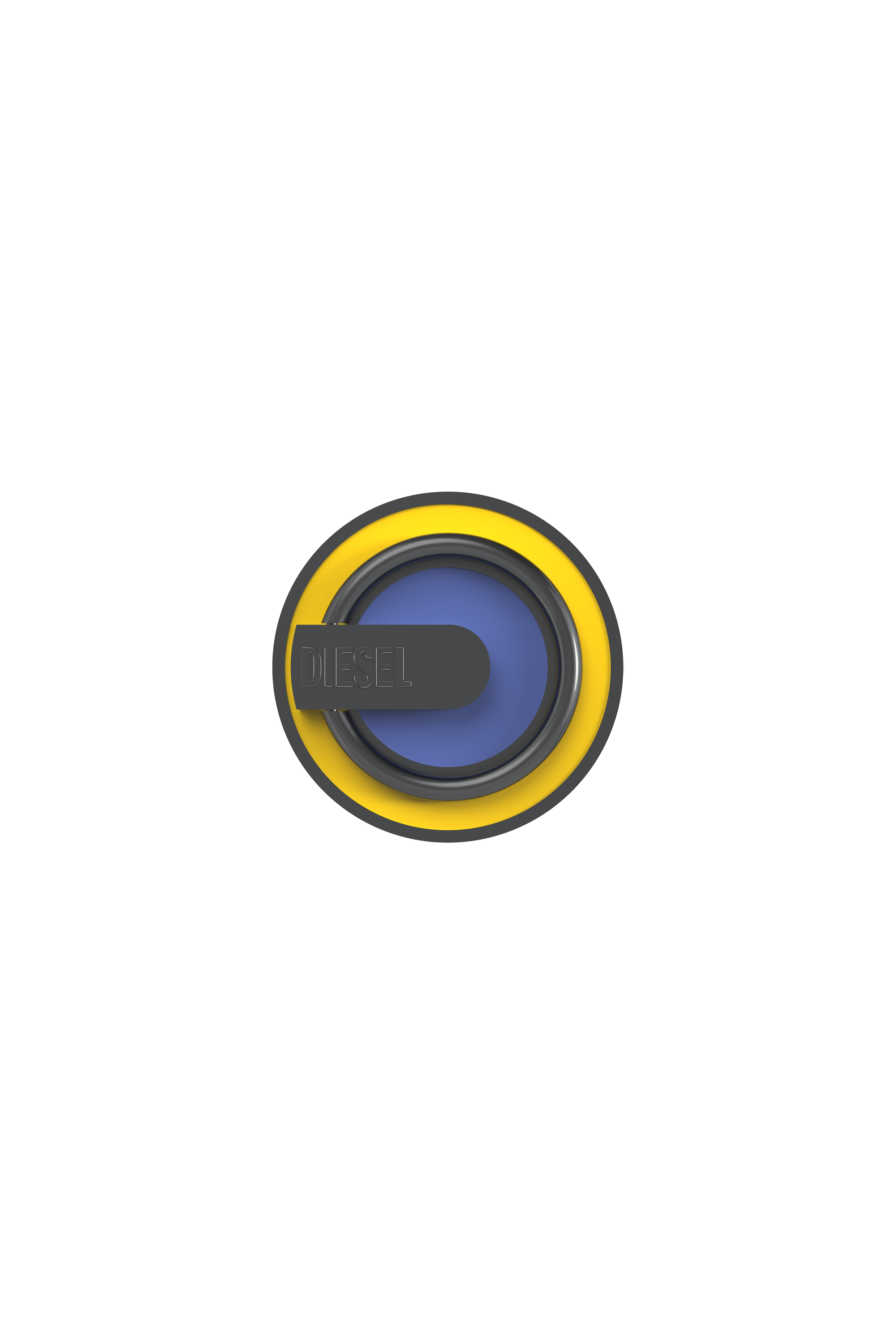 Diesel - 48313 RING STAND, Unisex's Universal phone ring in Yellow/Blue - 1