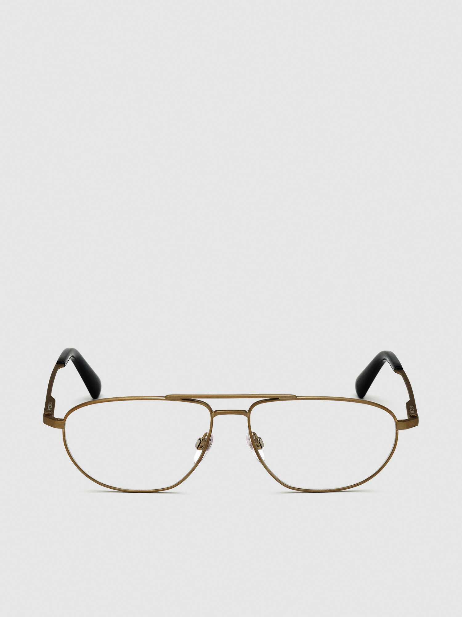 Diesel - DL5359, Man's Metal navigator Eyeglasses in Gold - 2