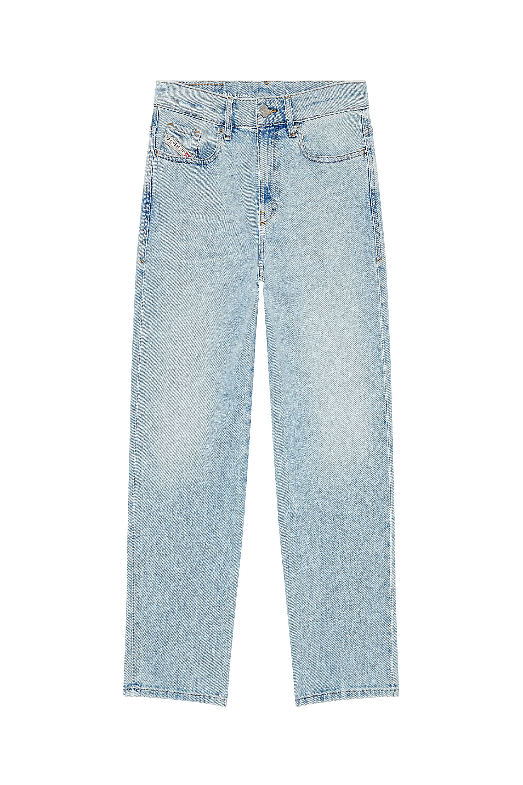 Diesel - Boyfriend Jeans 2016 D-Air 09G74, Woman's Boyfriend Jeans - 2016 D-Air in Light Blue - 3