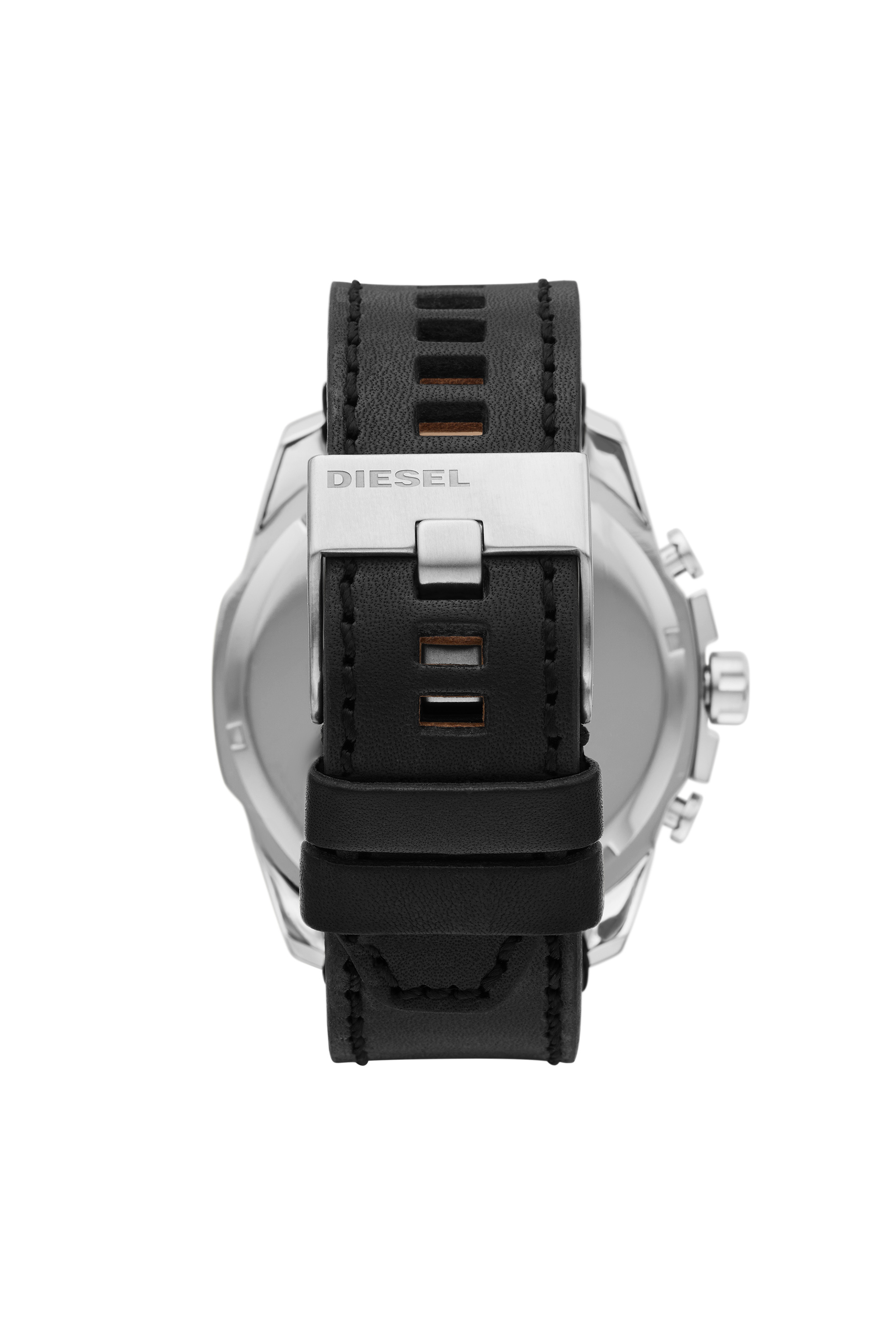 Diesel - DZ4559, Man's Mega Chief watch and necklace set in Black - 2
