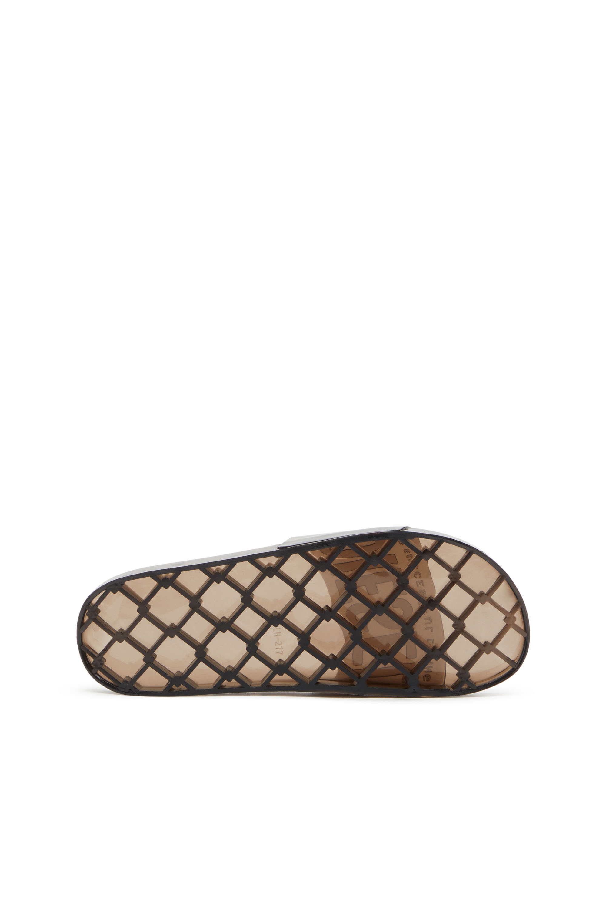 Diesel - SA-KARAIBI GL X, Woman's Sa-Karaibi-Pool slides in clear PVC in Black - 4