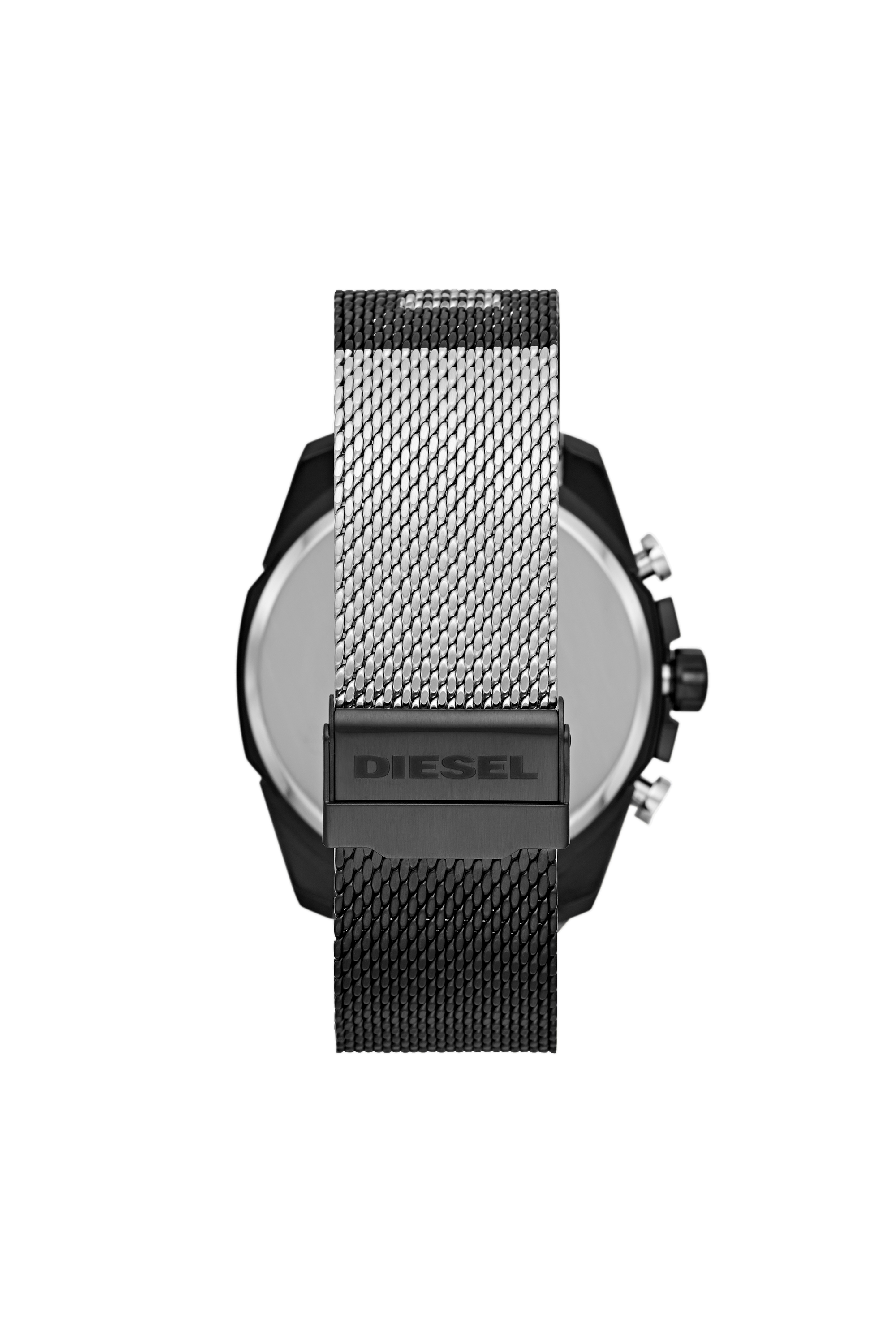 Diesel - DZ4514, Man's Mega Chief chronograph two-tone stainless steel watch in Black - 2