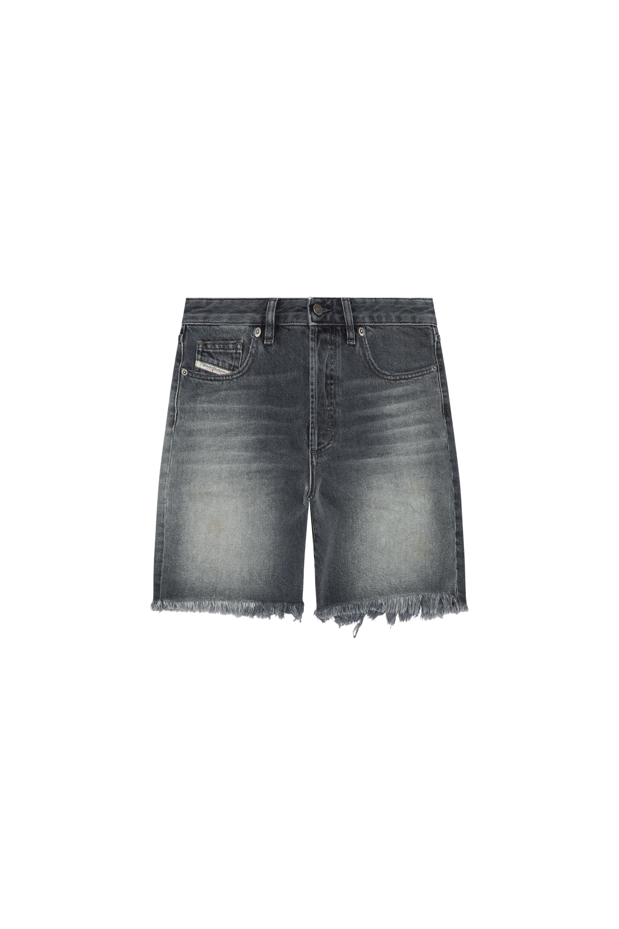 Diesel - DE-AMY, Woman's Denim shorts in Black - 3