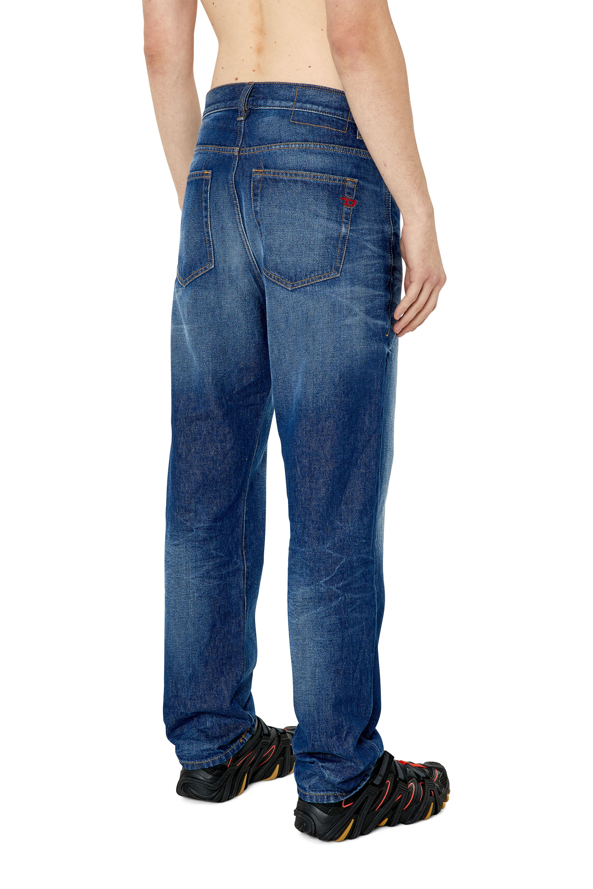 Diesel - Man's Straight Jeans 2020 D-Viker E9B85, Dark Blue - 4