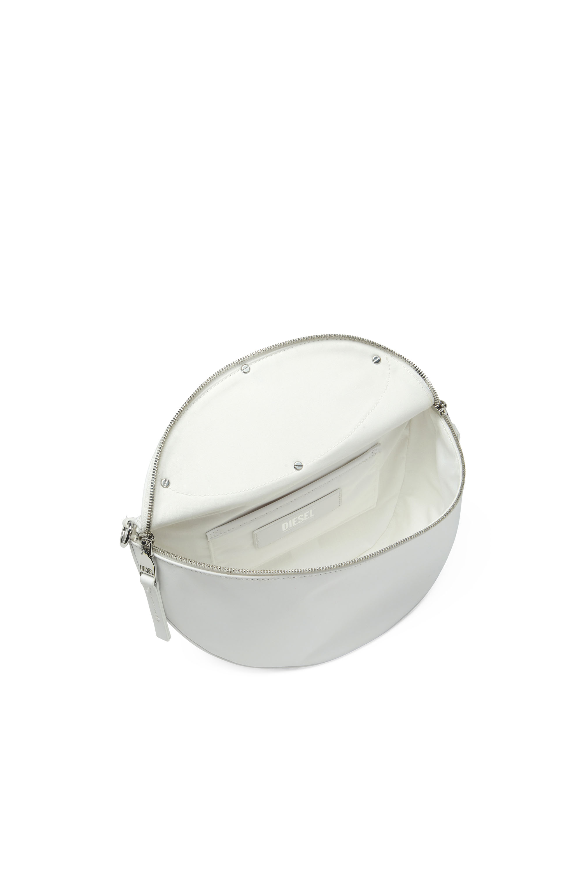 Diesel - 1DR-CROSSBODY, Woman's 1DR-Crossbody - Crossbody bag in nappa leather in White - 4