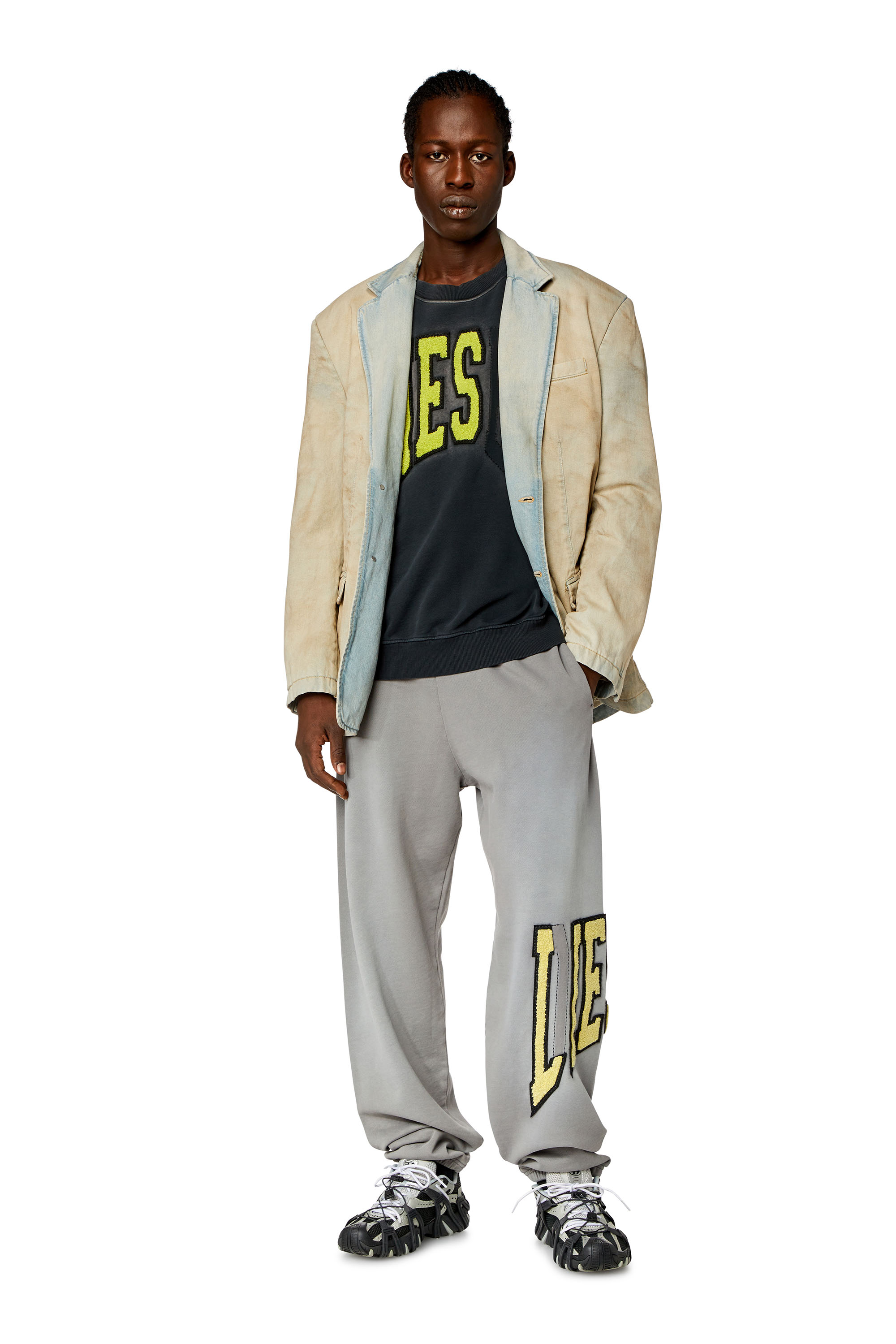 Diesel - D-BLA-S, Man's Blazer in tailored denim in Light Blue - 2