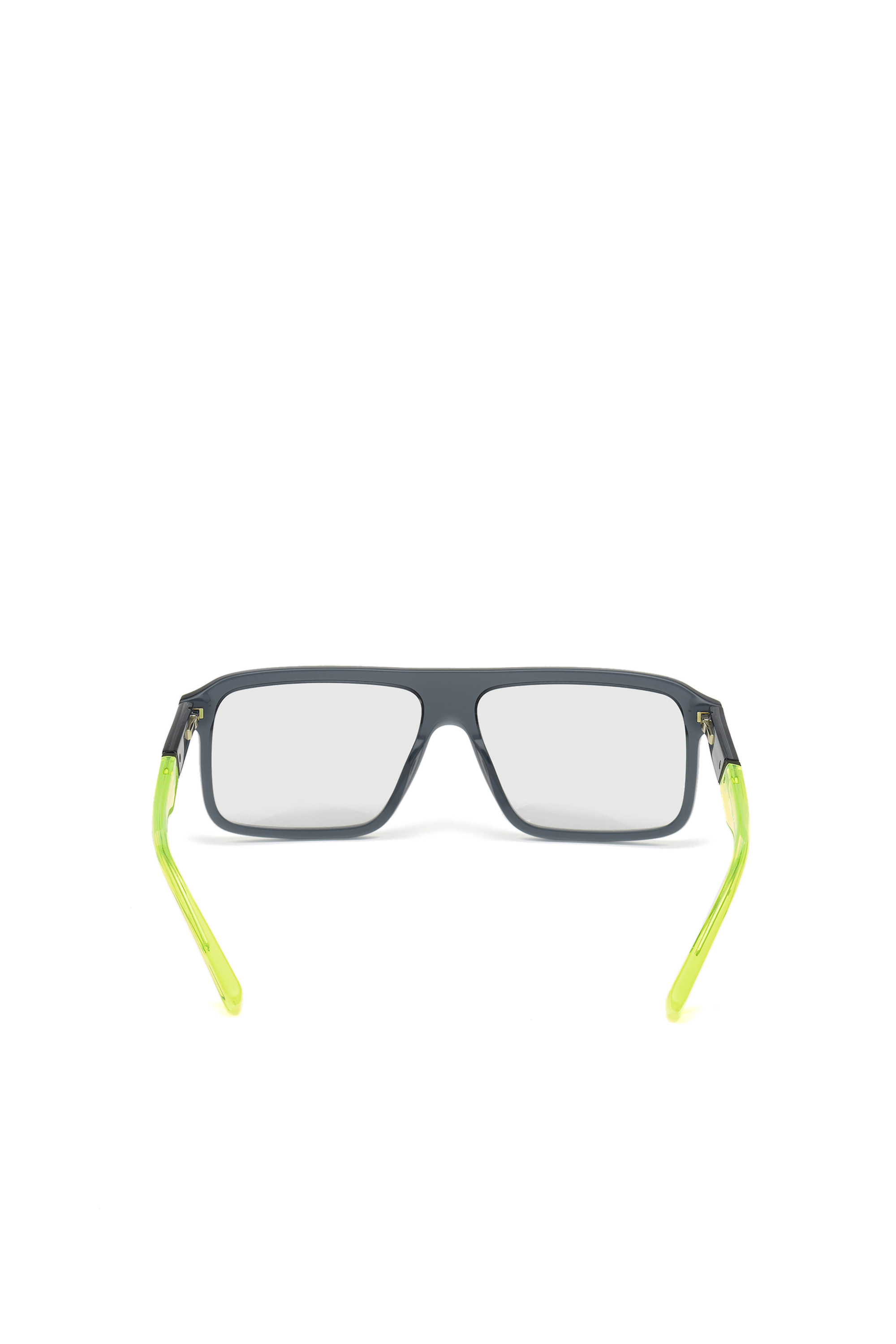 Diesel - DL5370, Man's Navigator glasses in acetate in Grey - 4