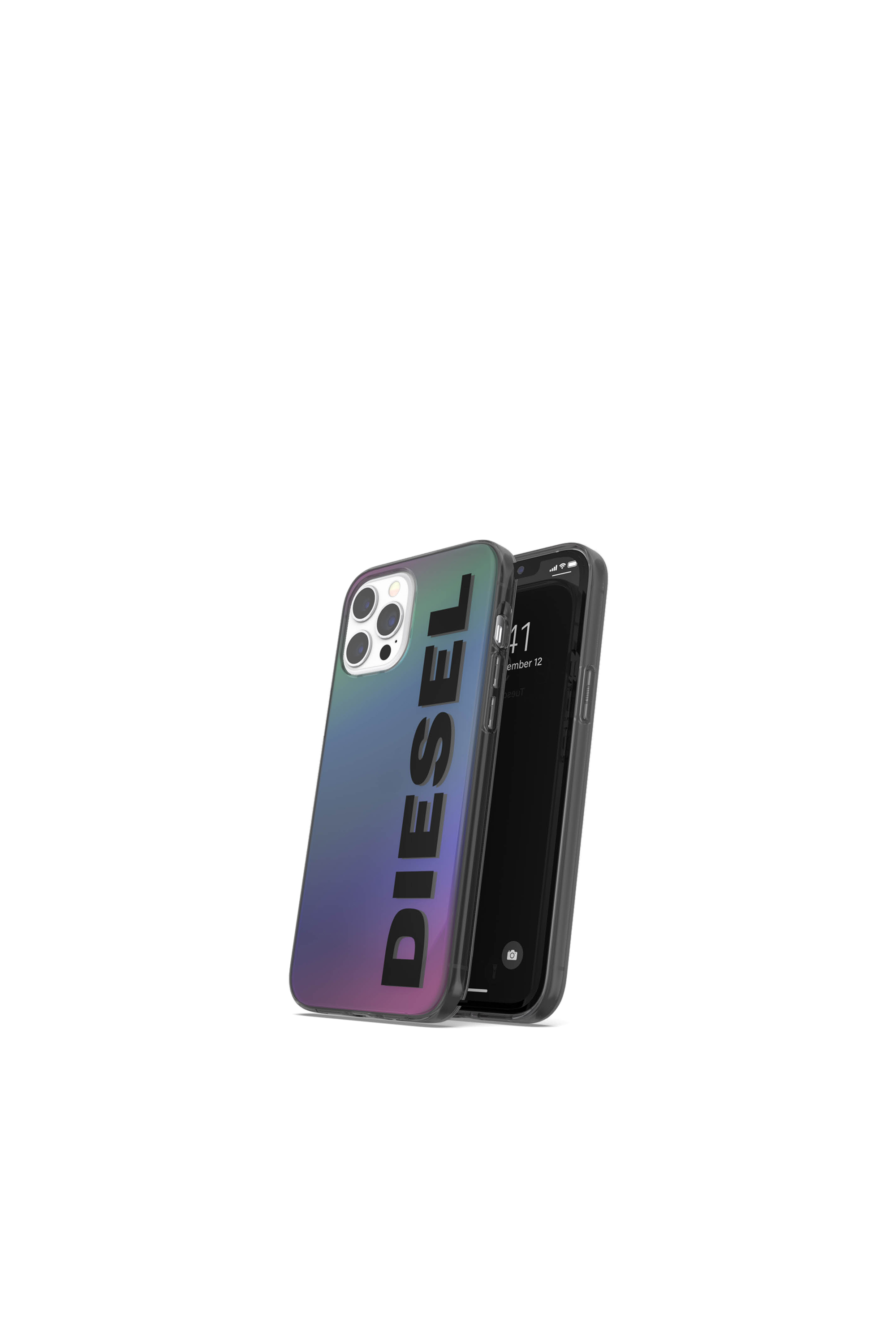 Diesel - 42574 STANDARD CASE, Unisex's Holographic TPU case for iPhone 12 Pro Max in Multicolor - 3