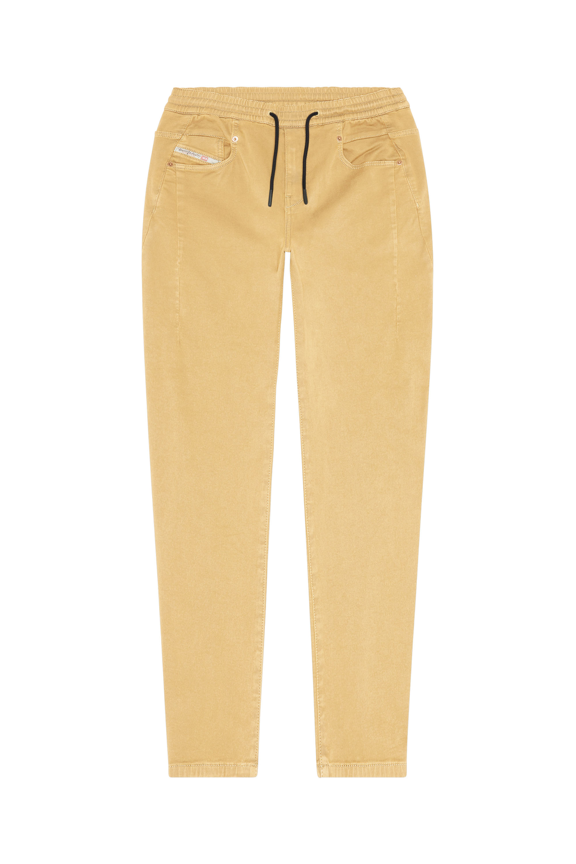 Diesel - Boyfriend 2041 D-Fayza Joggjeans® 068DY, Woman's Boyfriend 2041 D-Fayza Joggjeans® in Light Brown - 3