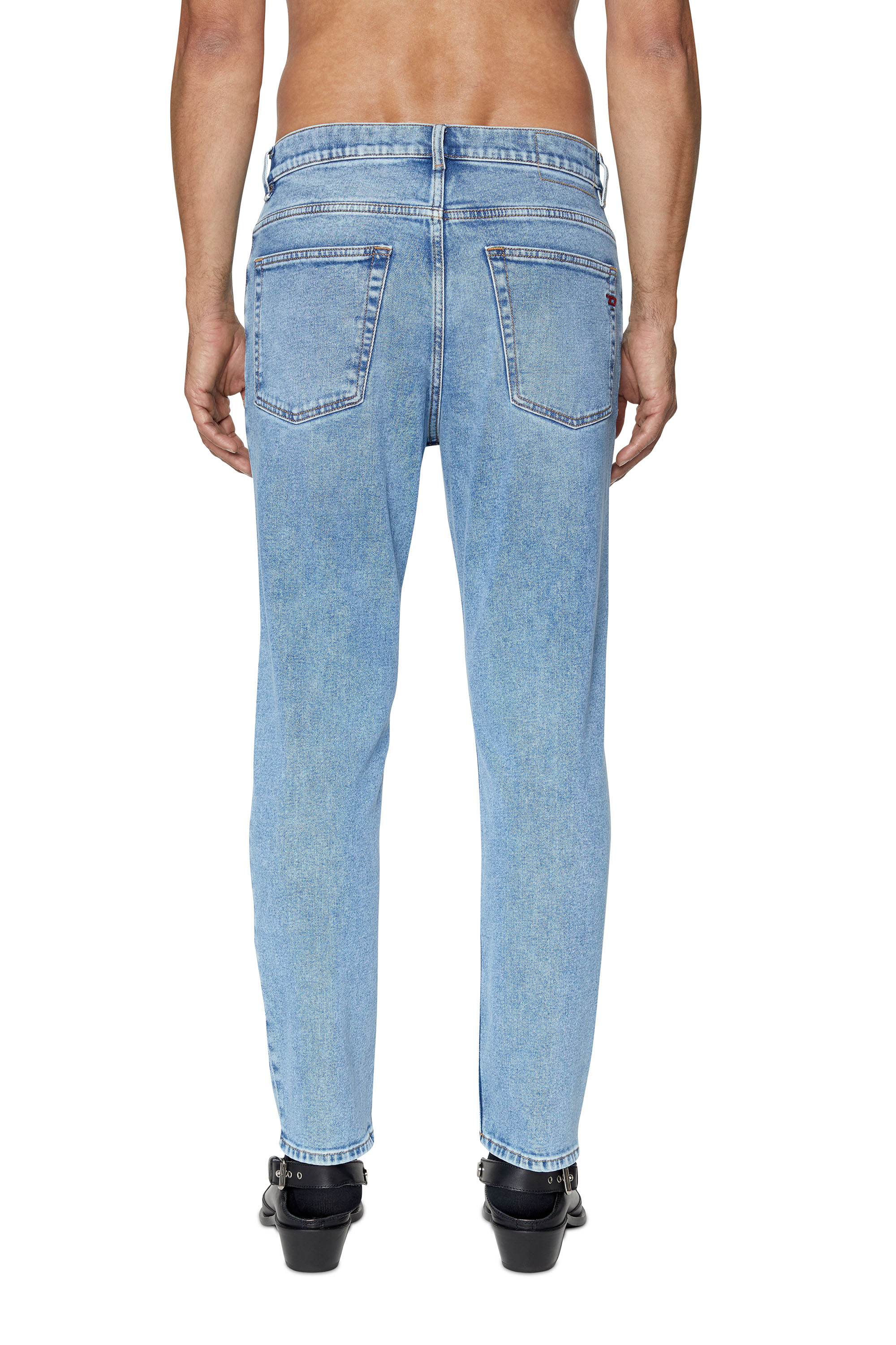 Diesel - Man's Tapered Jeans 2005 D-Fining 09B92, Light Blue - 4