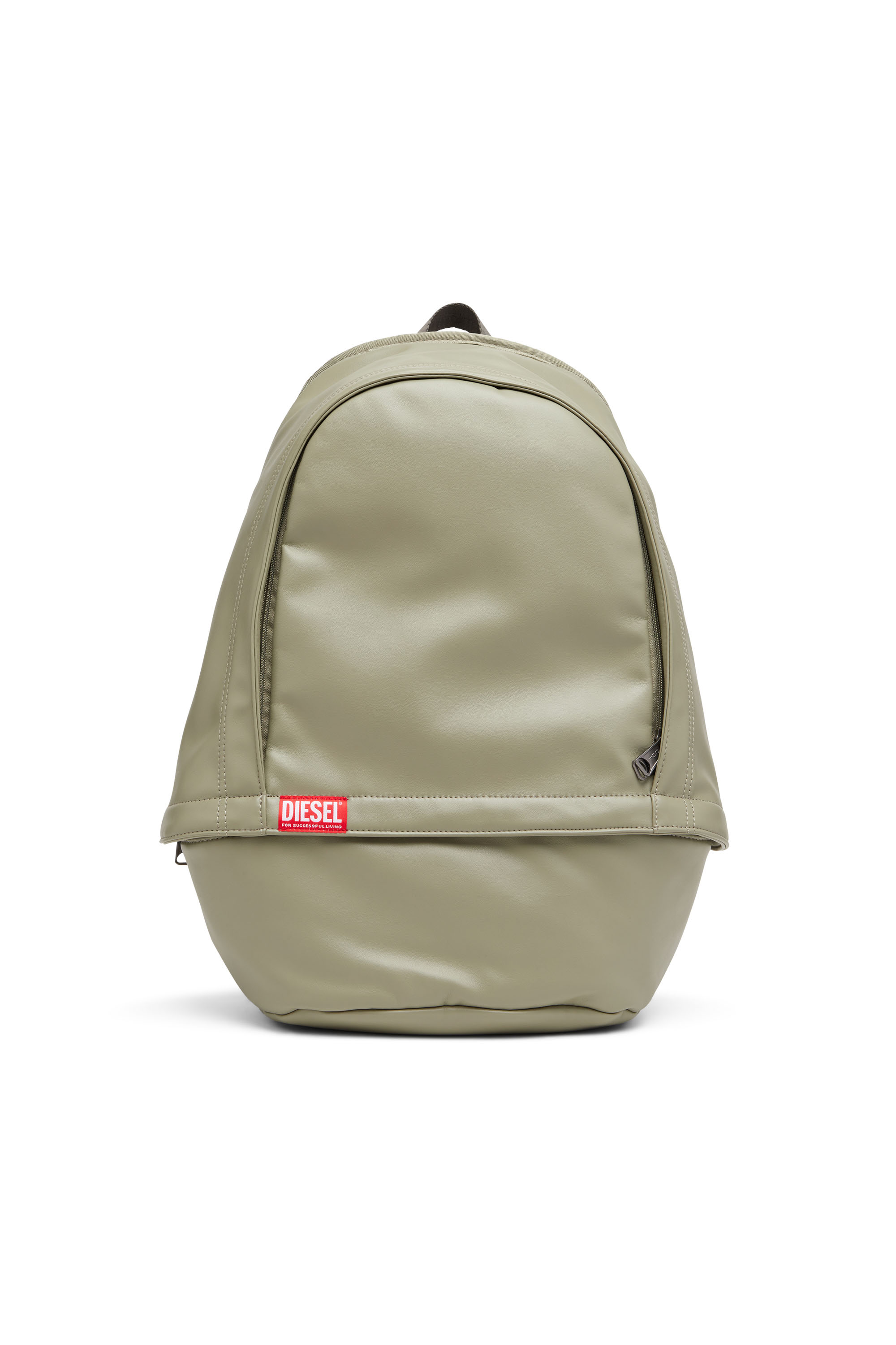 Diesel - RAVE BACKPACK, Man's Rave Backpack - Backpack in recycled materials in Beige - 1