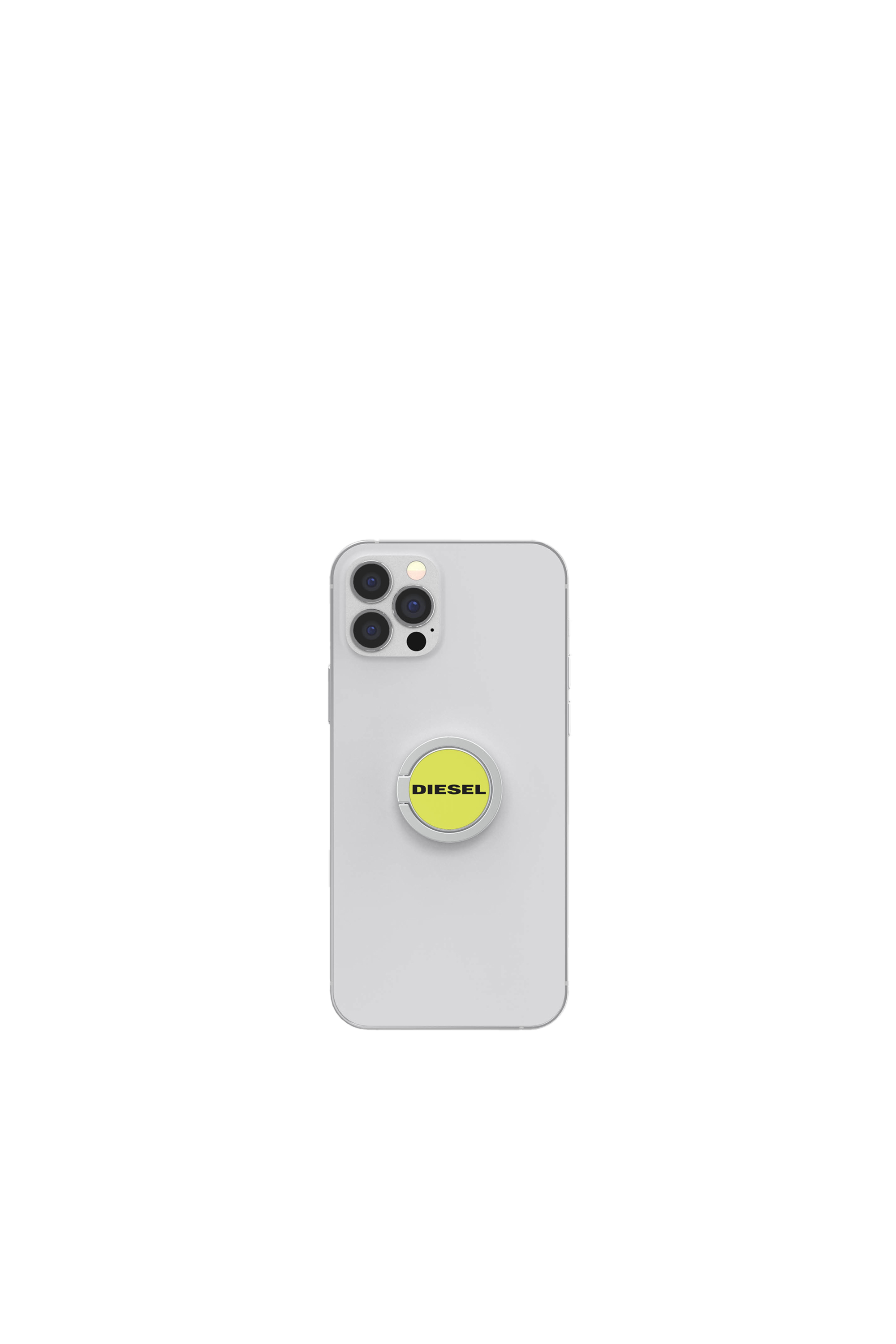 Diesel - 41921 RING STAND, Unisex's Universal phone ring in Yellow - 2