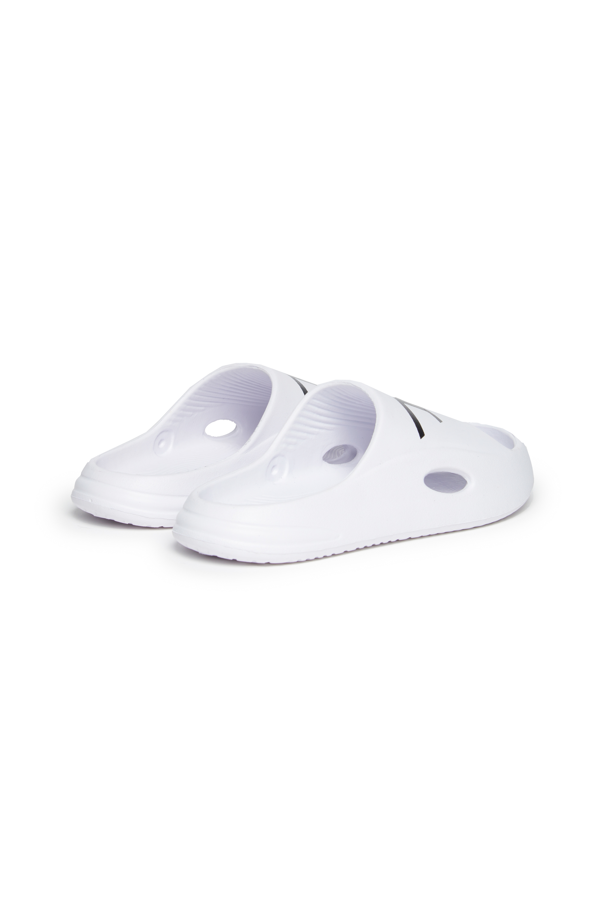 Diesel - SA-CHUNCKY D, Unisex's Slide sandals with D logo print in White - 3