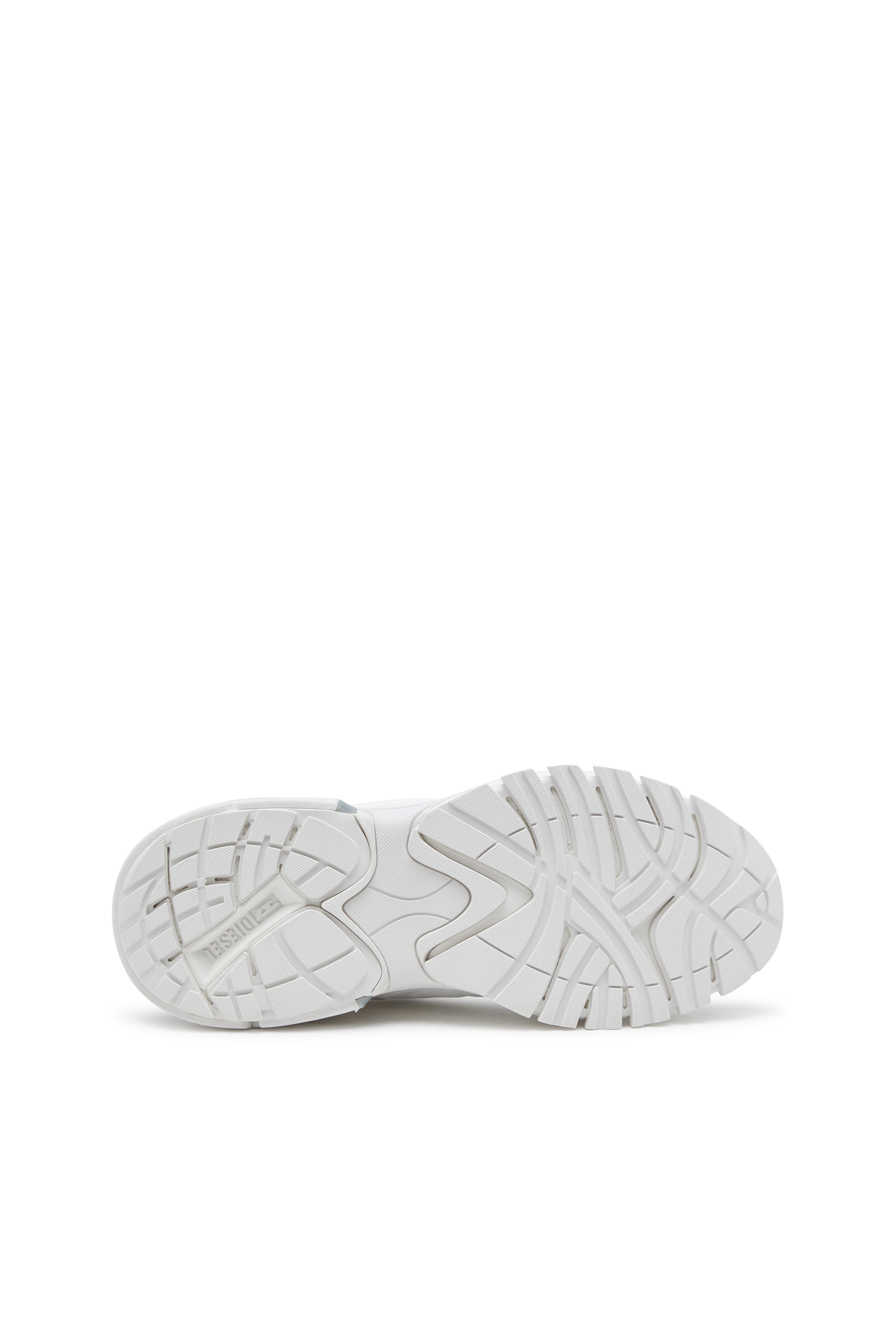 Diesel - S-SERENDIPITY PRO-X1, Man's S-Serendipity Pro-X1 - Mesh sneakers with embossed overlays in White - 4