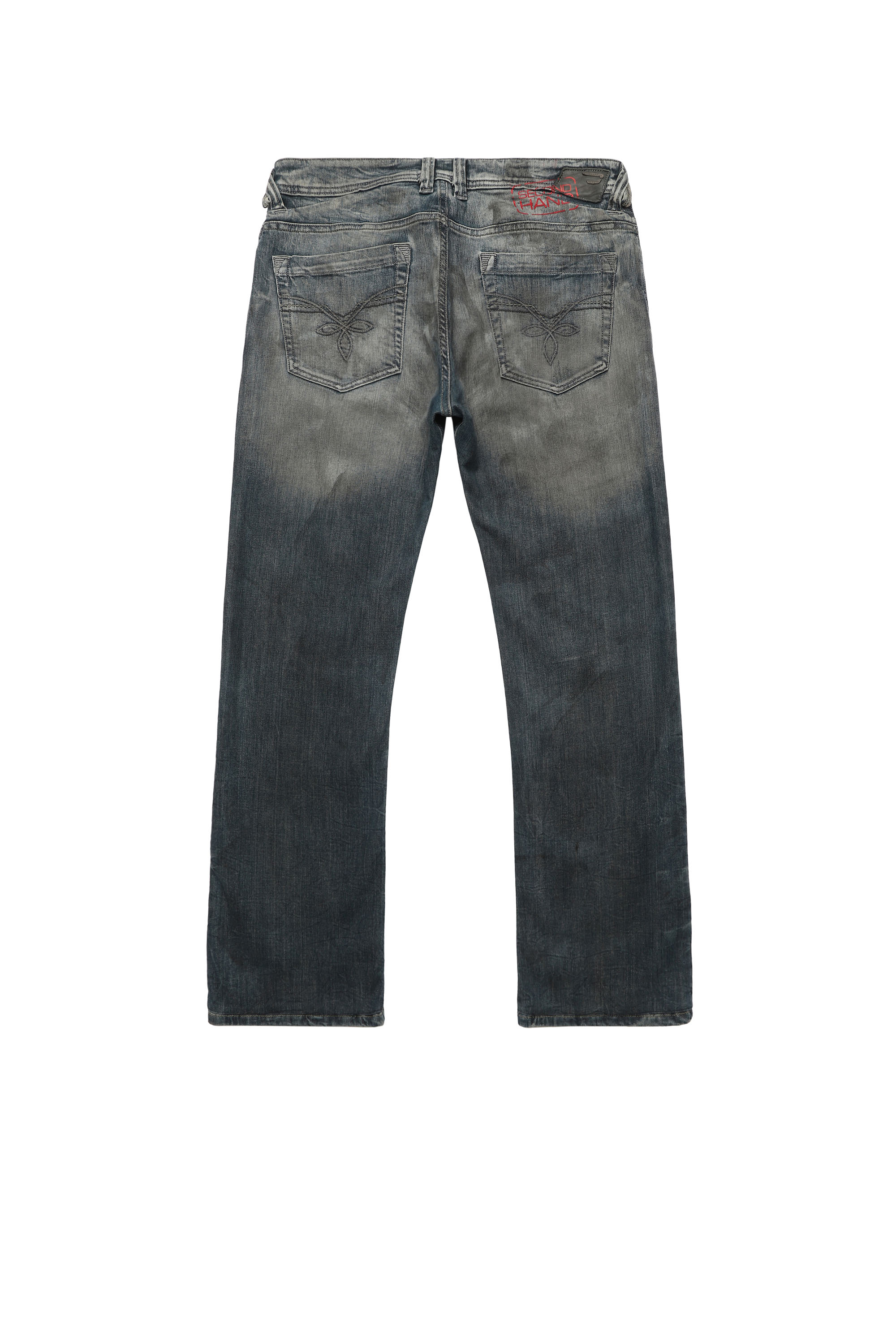 Diesel - TROULEG, Man's Diesel Man - Jeans Dark blue in Dark Blue - 2