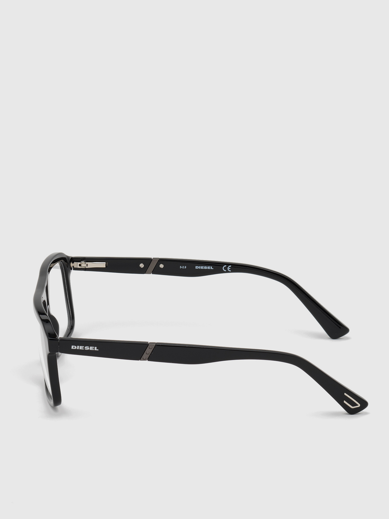Diesel - DL5370, Man's Navigator glasses in acetate in Black - 4