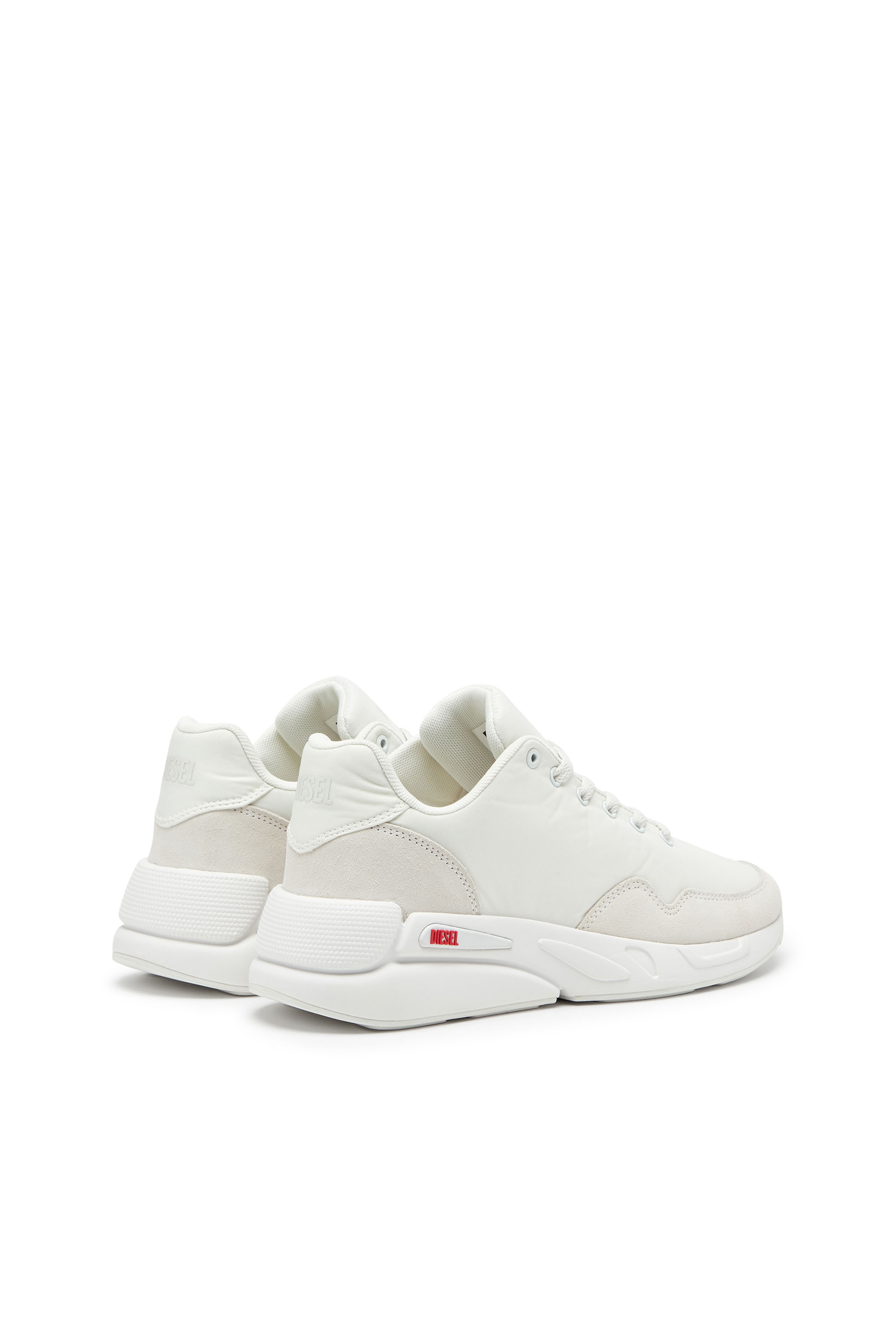 Diesel - S-SERENDIPITY LIGHT, Man's S-Serendipity-Sneakers in nylon and suede in White - 3