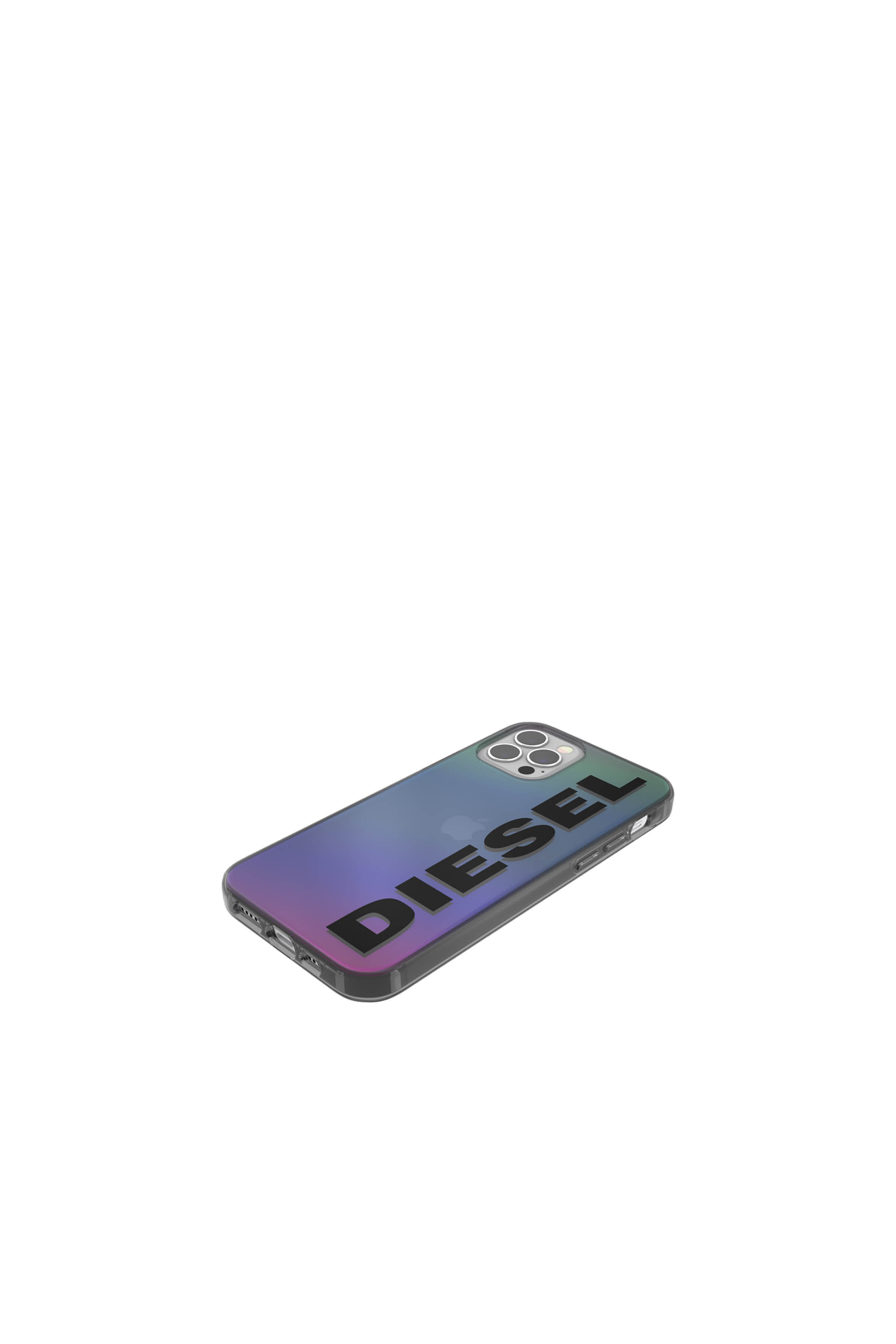 Diesel - 42573 STANDARD CASE, Unisex's Holographic TPU case for iPhone 12/12 Pro in Multicolor - 4