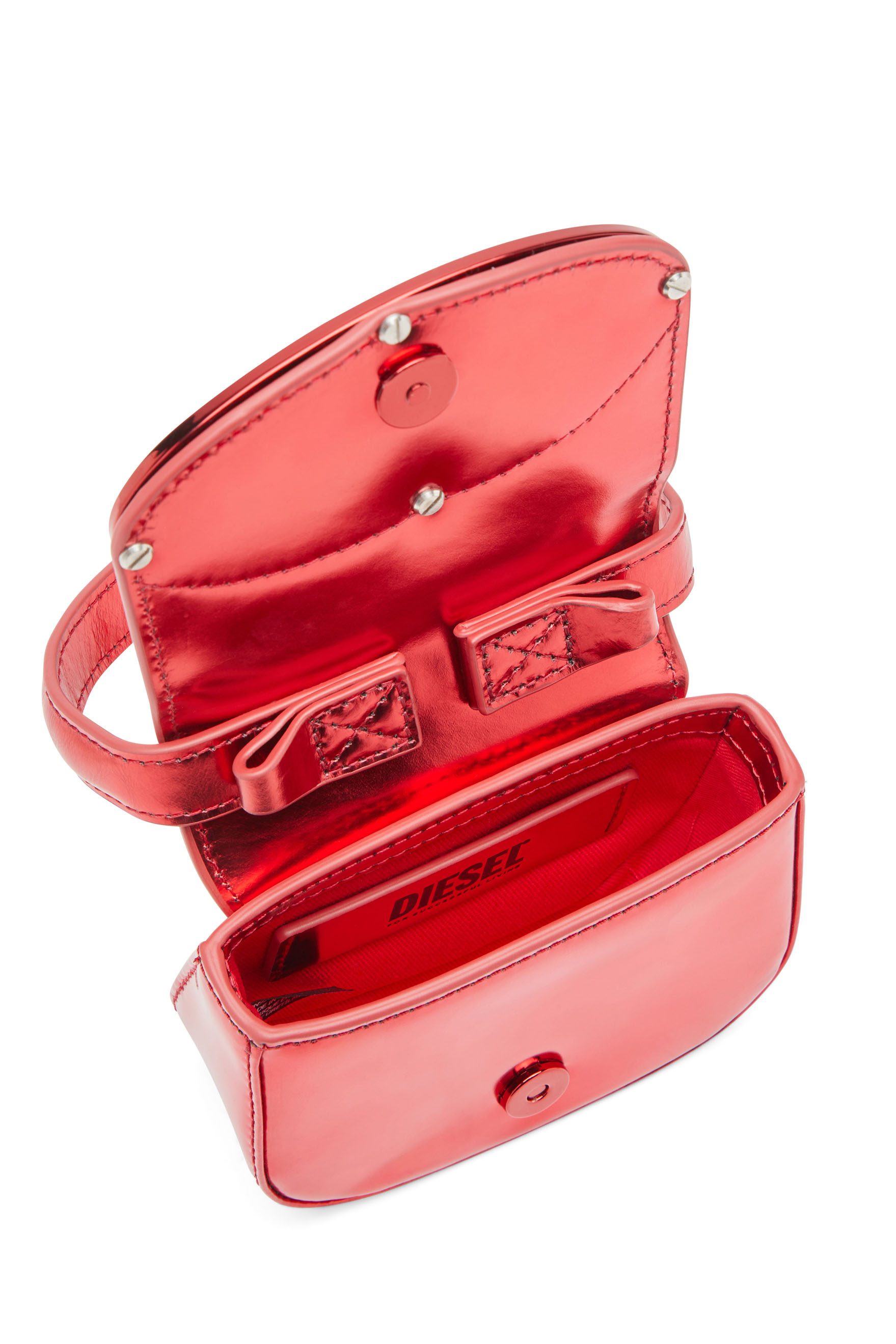 Diesel - 1DR XS, Woman's Iconic mini bag in Special Edition in Red - 4