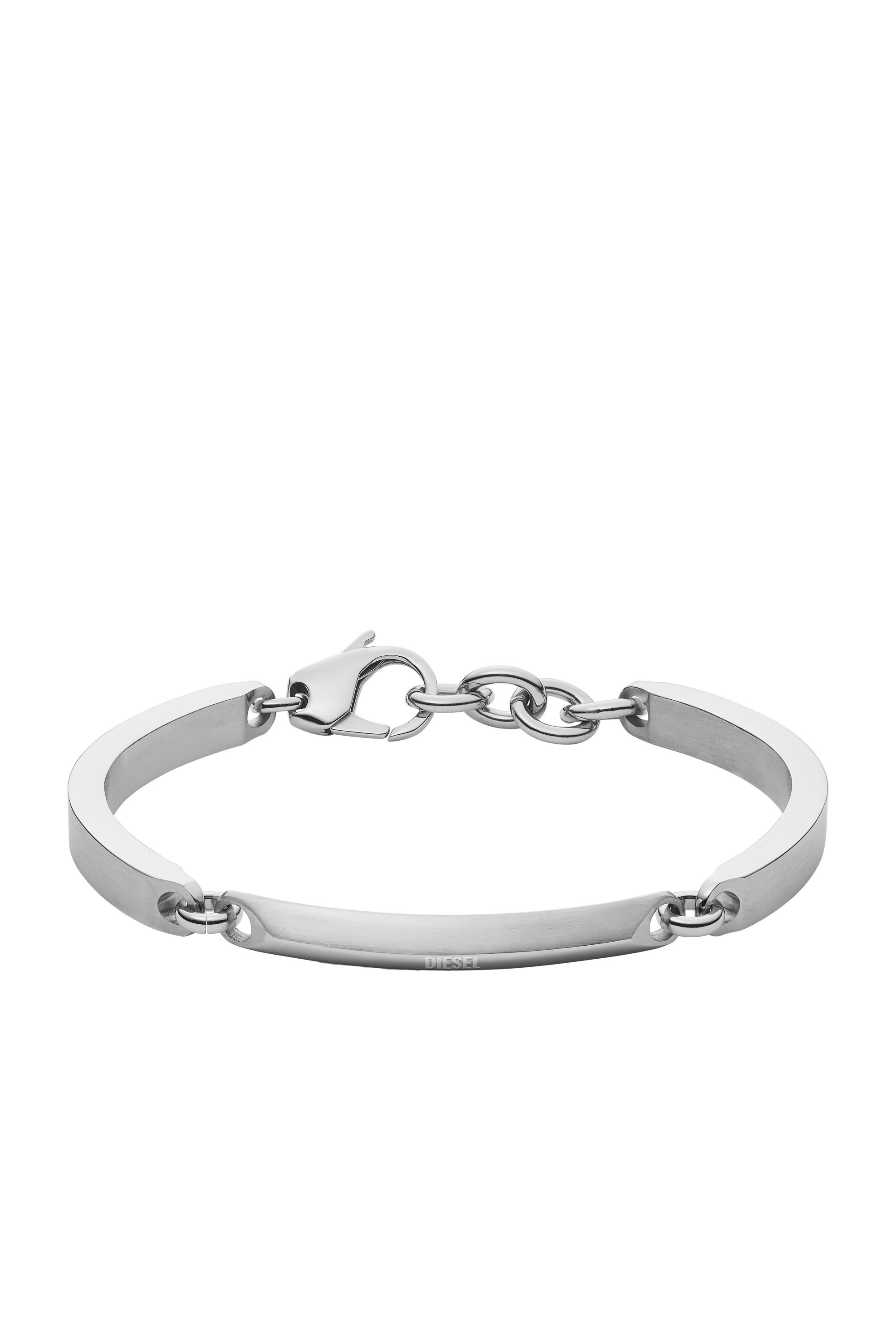 Diesel - DX1172, Man's Stainless Steel Bracelet in Silver - 1