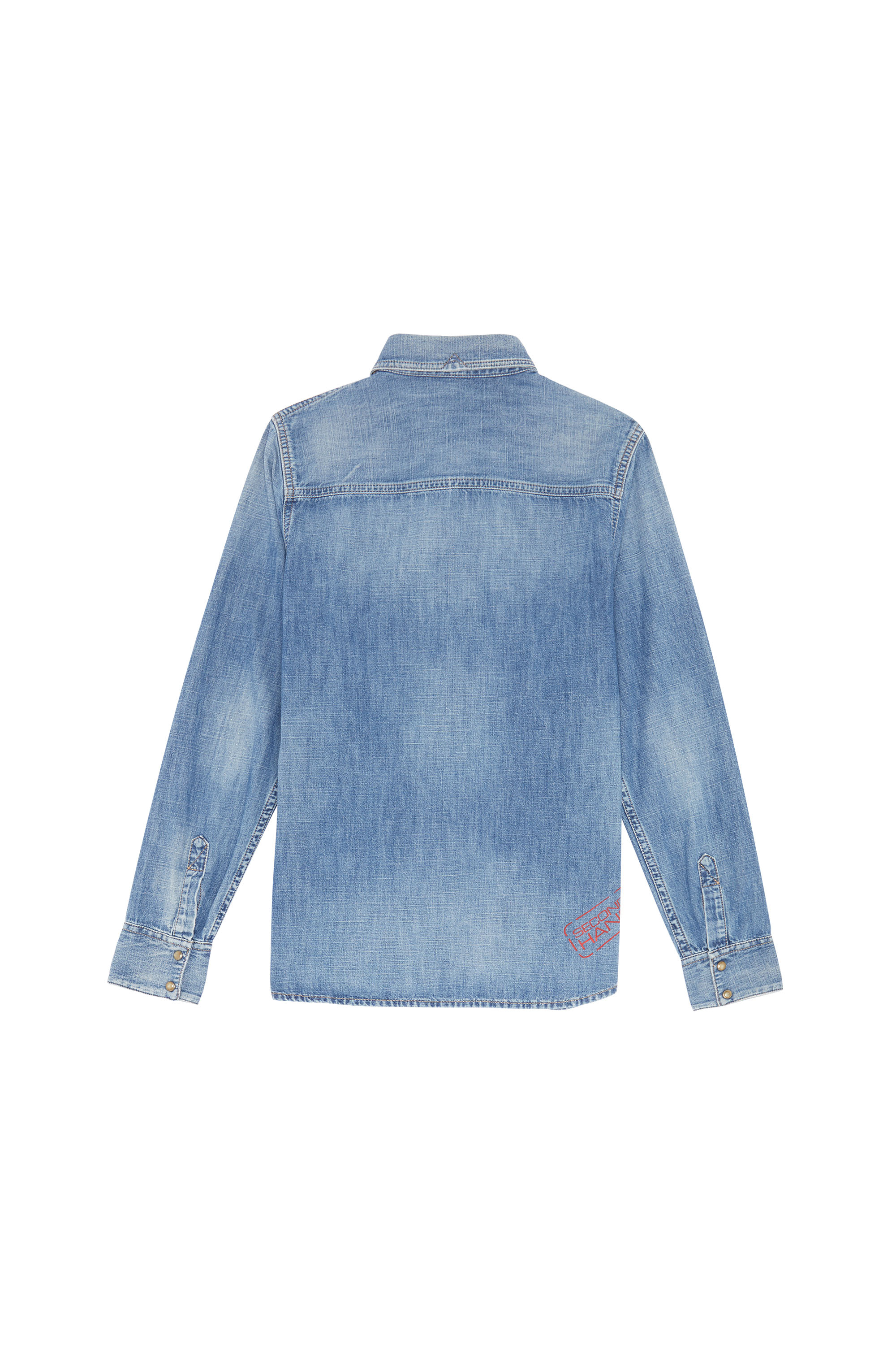 Diesel - DE-KERI, Woman's Diesel Woman - Denim Shirts Medium blue in Medium blue - 2