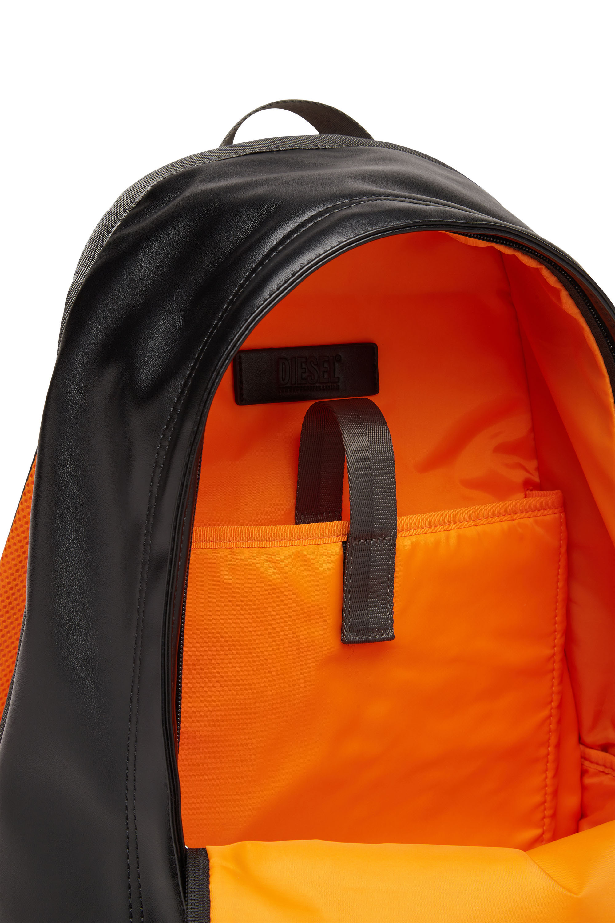 Diesel - RAVE BACKPACK, Man's Rave Backpack - Backpack in recycled materials in Black - 4