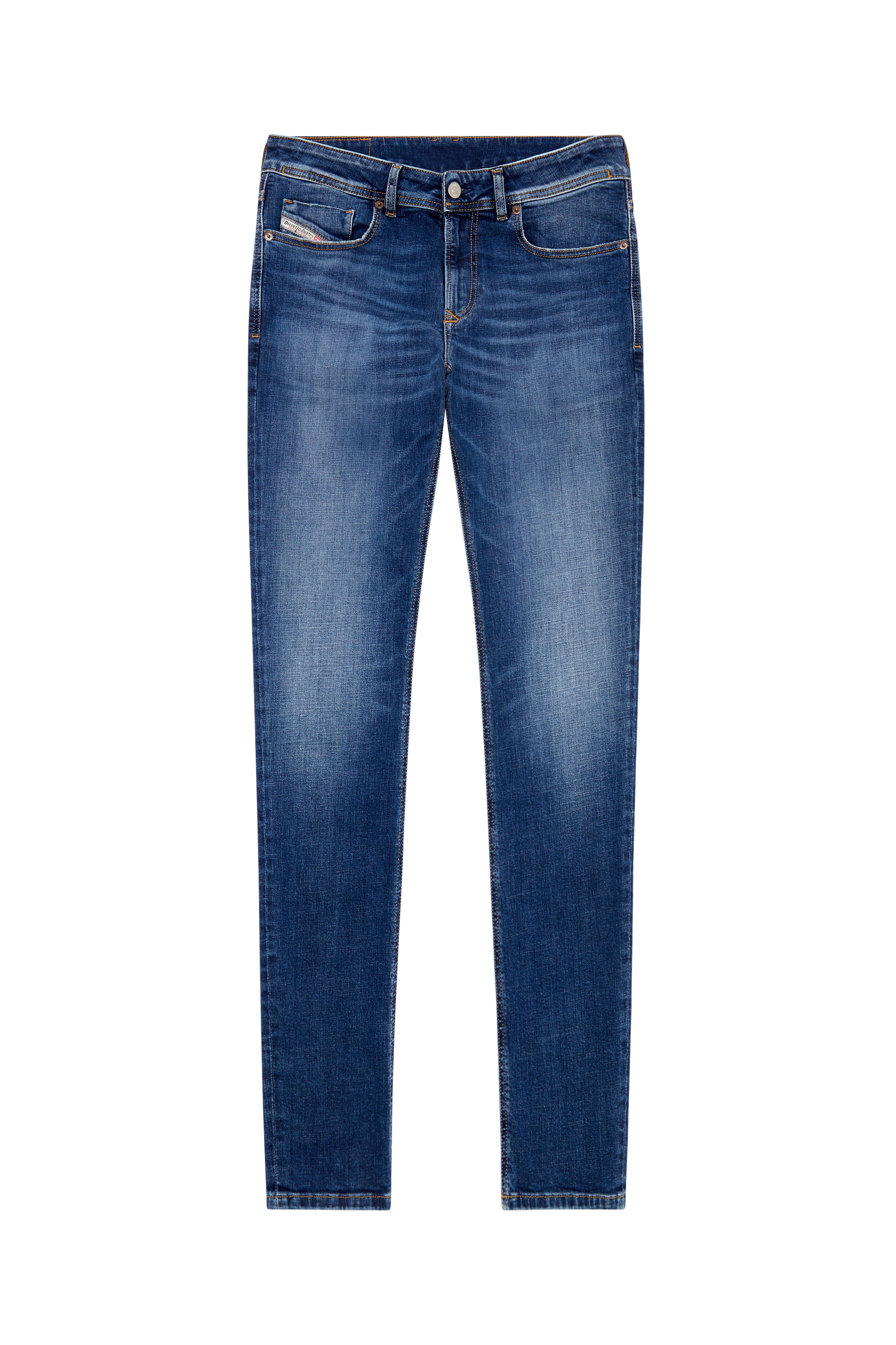 Diesel - Man's Skinny Jeans 1979 Sleenker 09H63, Dark Blue - 3