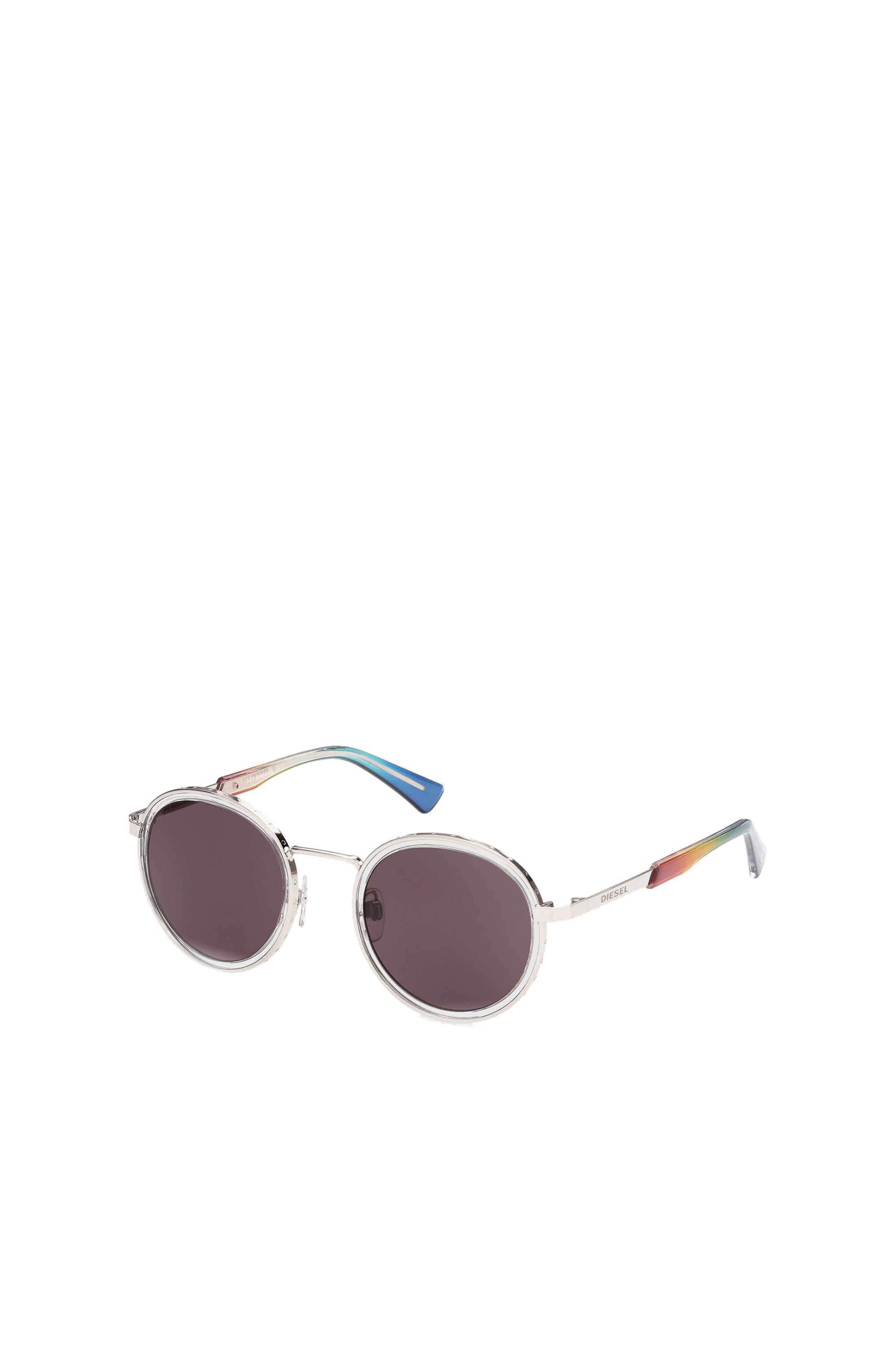 Diesel - DL0321, Unisex's Unisex glasses in metal with "Pride" theme in Multicolor - 3