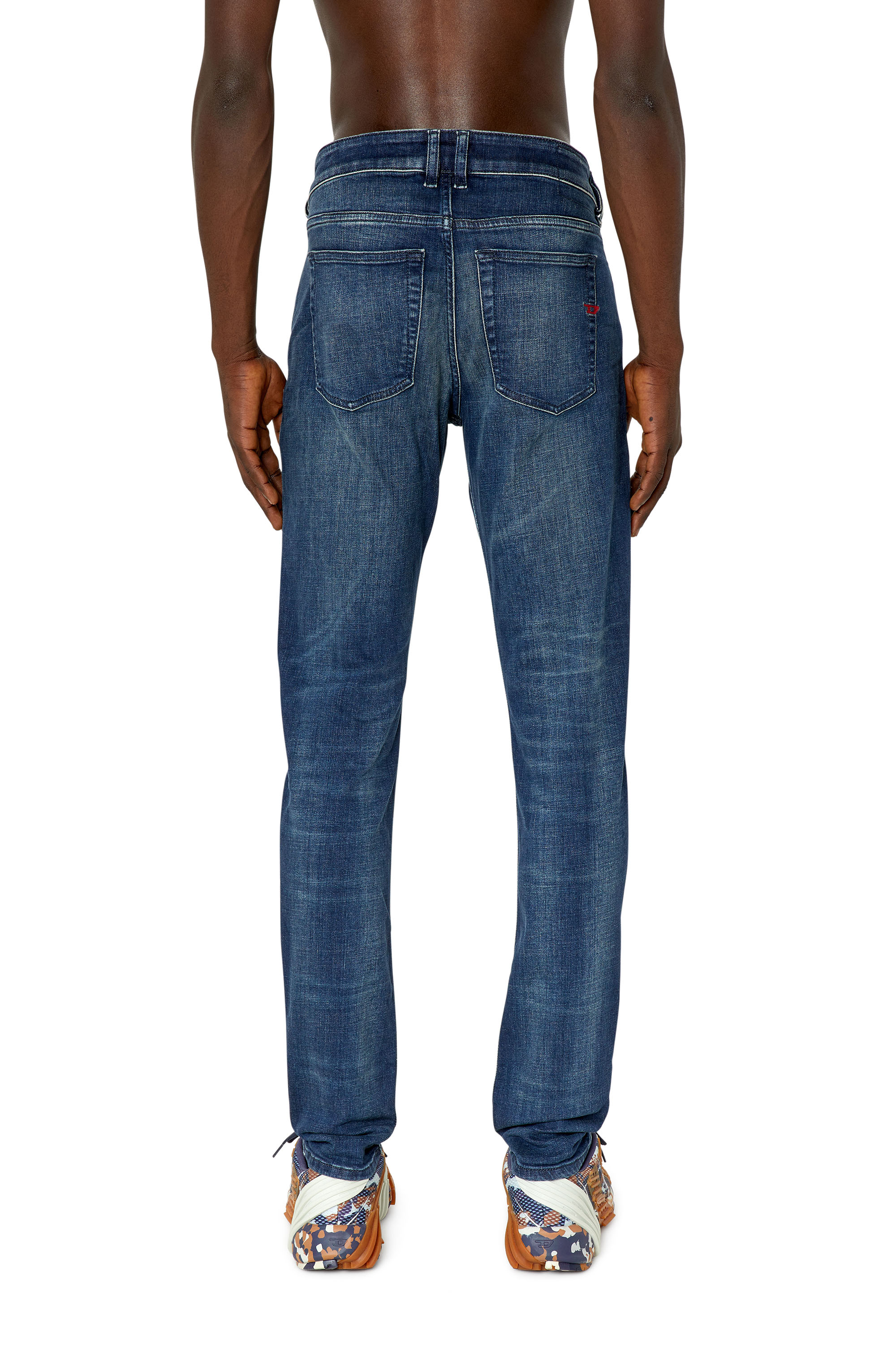 Diesel - Man's Skinny Jeans 1979 Sleenker 09F58, Dark Blue - 4