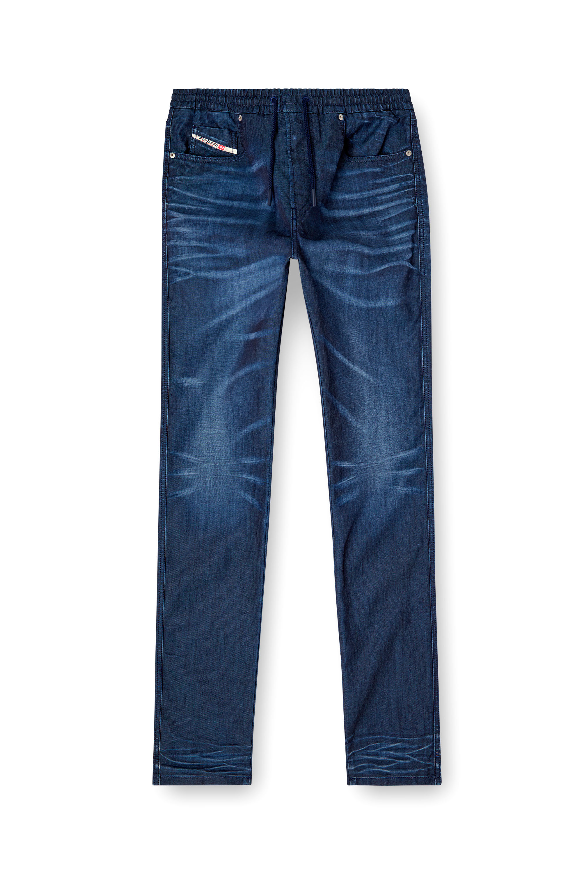 Diesel - Man's Slim 2060 D-Strukt Joggjeans® 068PY, Dark Blue - 3