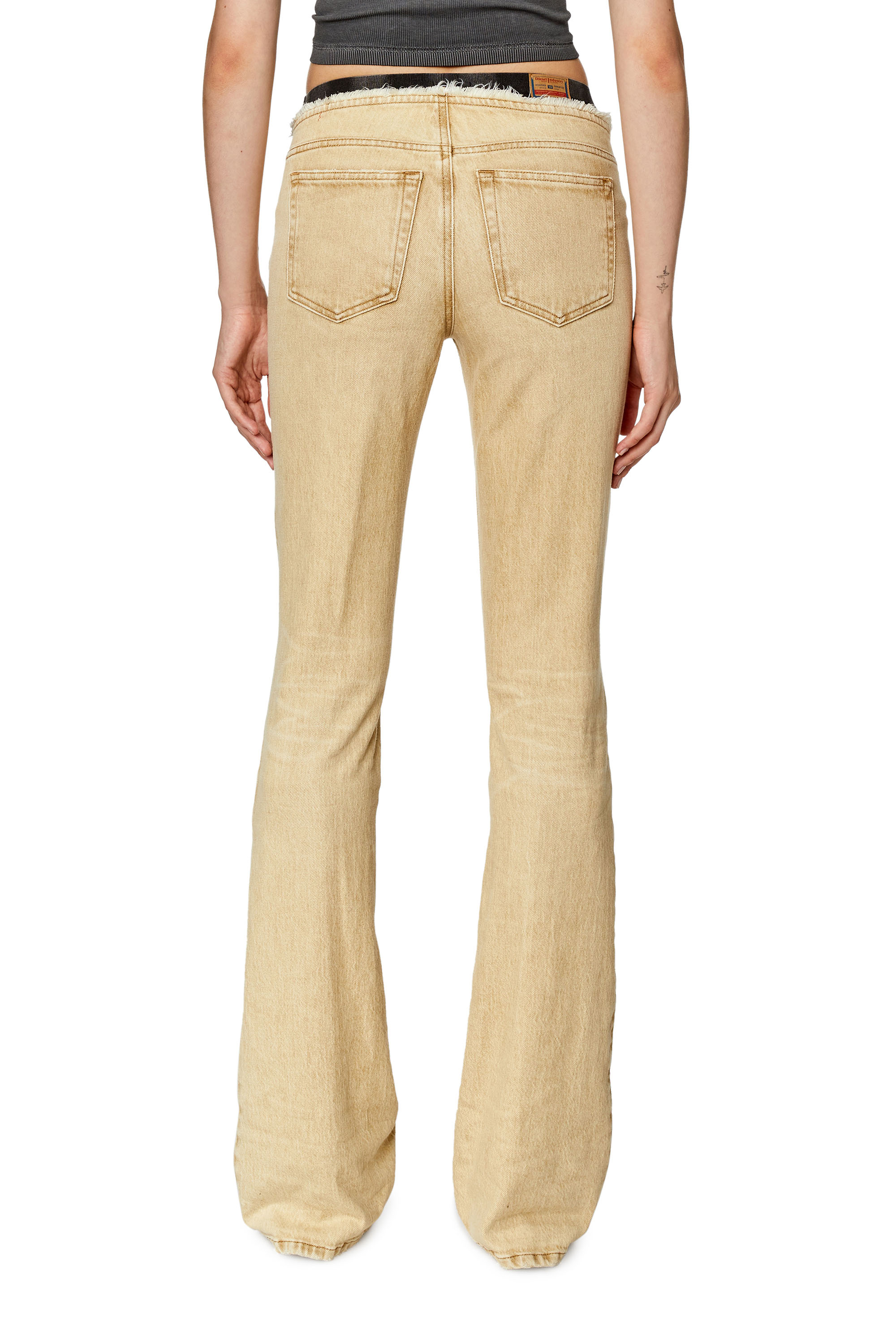 Diesel - Woman's Bootcut and Flare Jeans 1969 D-Ebbey 09G94, Light Brown - 4