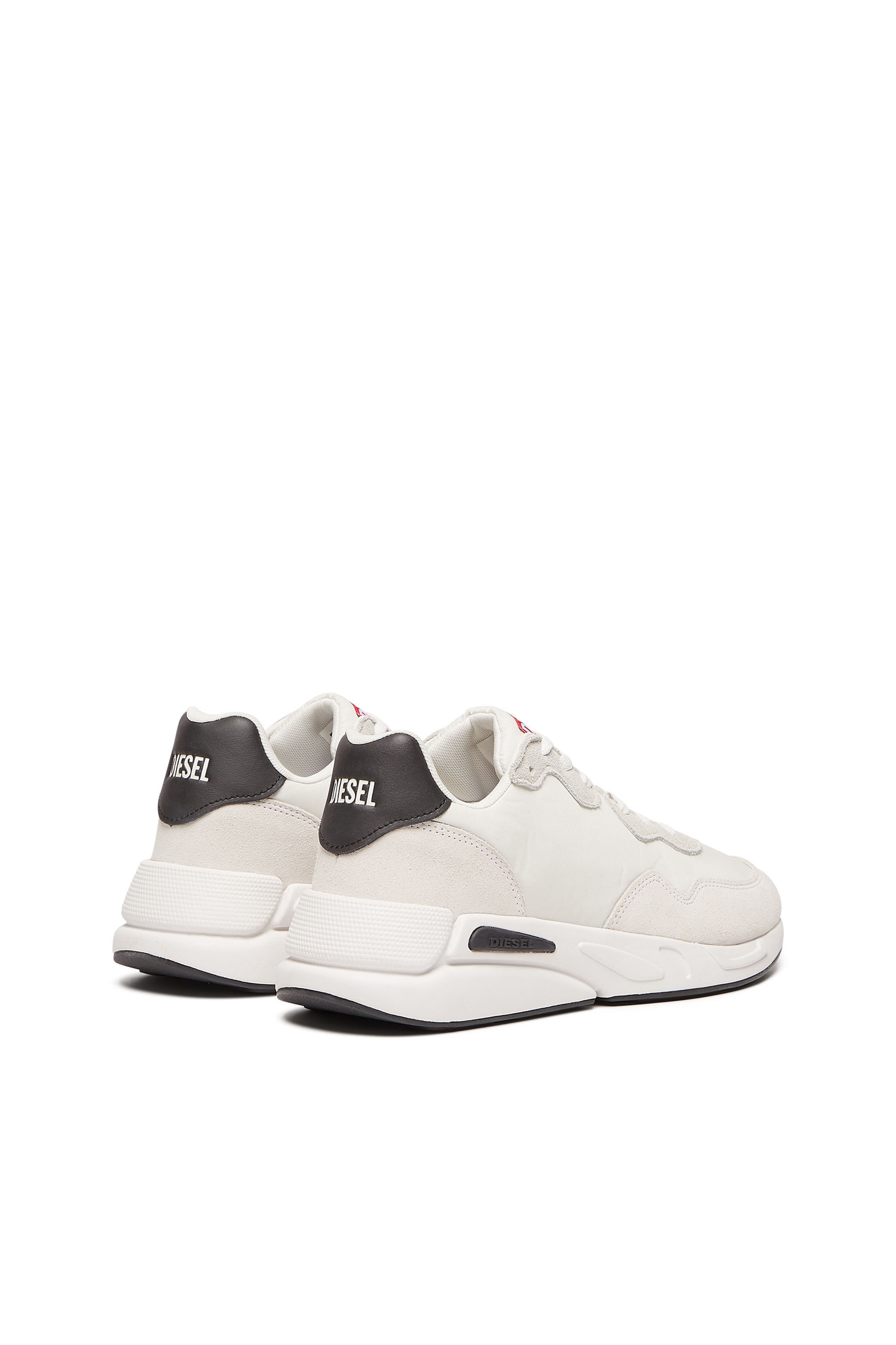 Diesel - S-SERENDIPITY LIGHT, Man's S-Serendipity Light - Sneakers with contoured panels in White/Black - 3