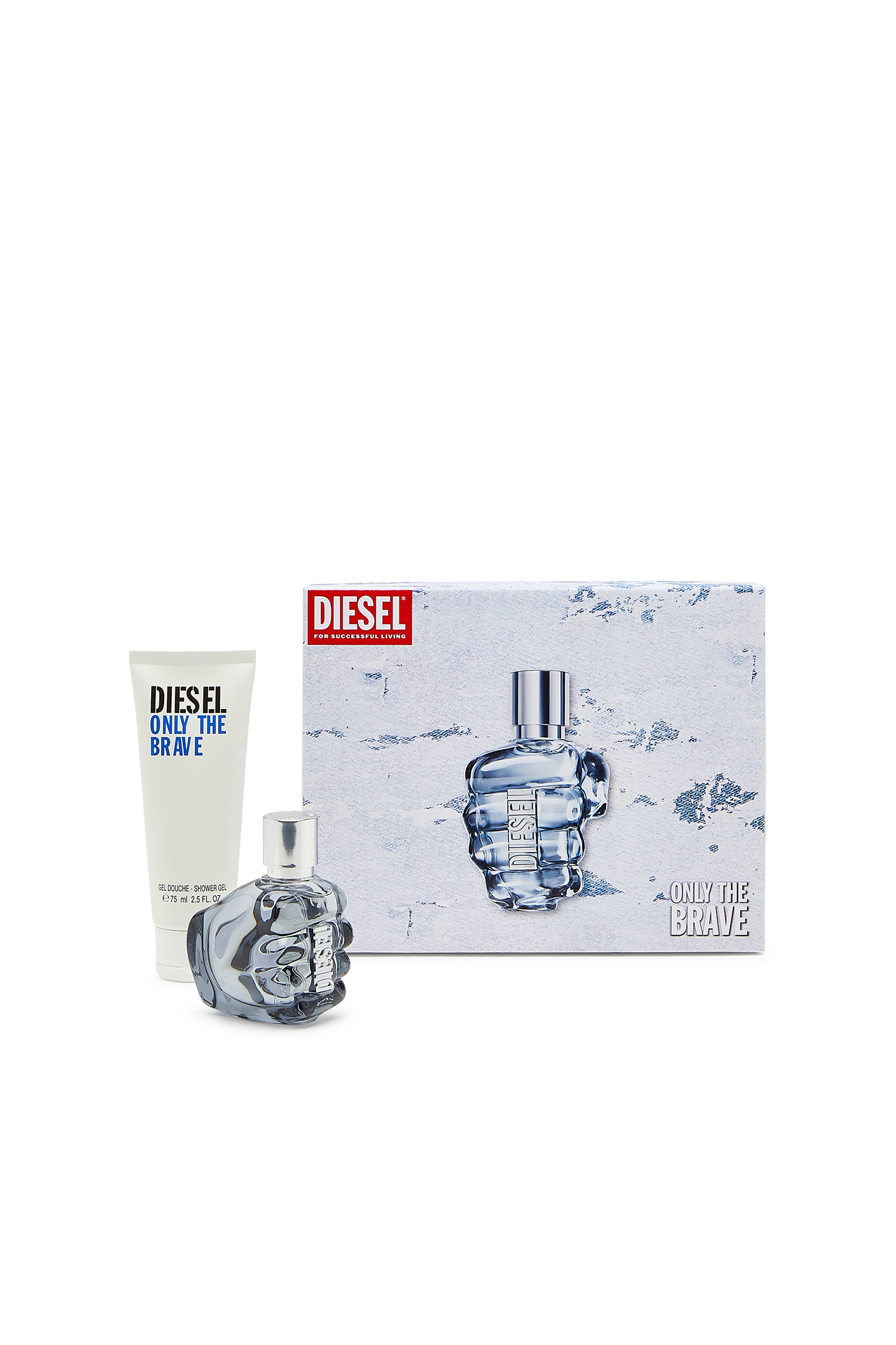Diesel - ONLY THE BRAVE SPRING SET 25  LF608100, Unisex's Only The Brave gift set in Blue - 1