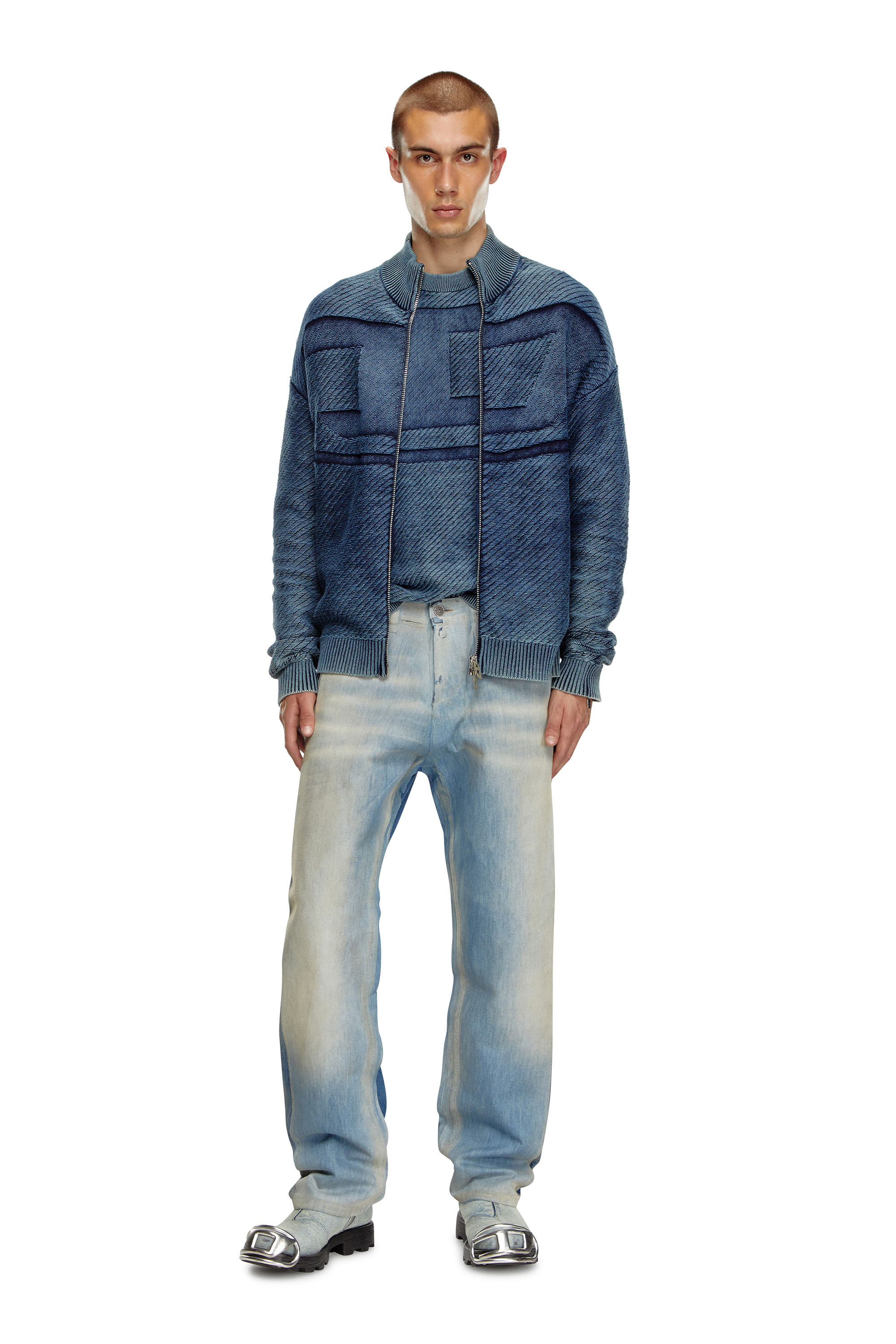 Diesel - Man's Regular Jeans 2024 D-Macs 09K22, Medium blue - 1