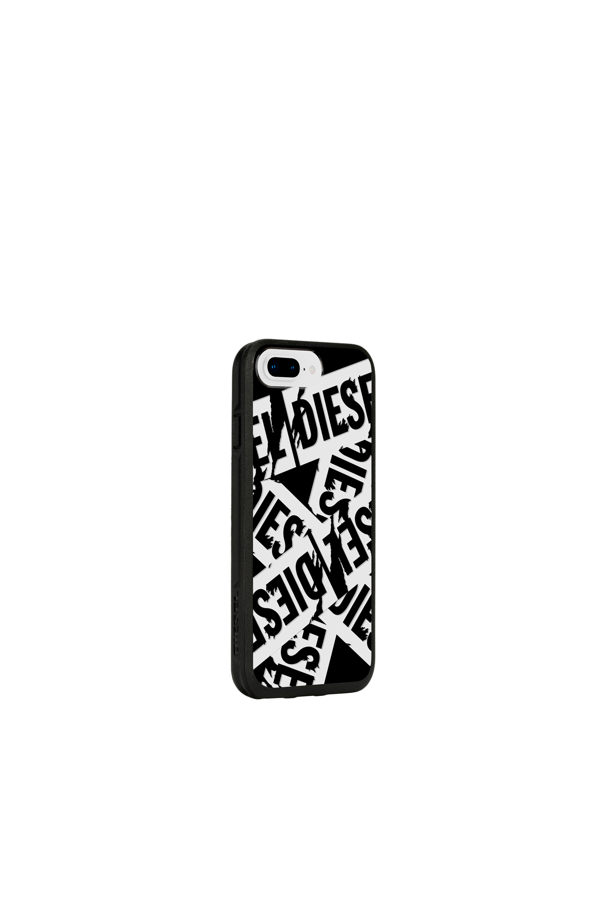 Diesel - MULTI TAPE BLACK/WHITE IPHONE 8 PLUS/7 PLUS/6S PLUS/6 PLUS CASE, Unisex's Tpu case, iPhone 8 Plus/7 Plus/6s Plus/6 Plus in Black - 4