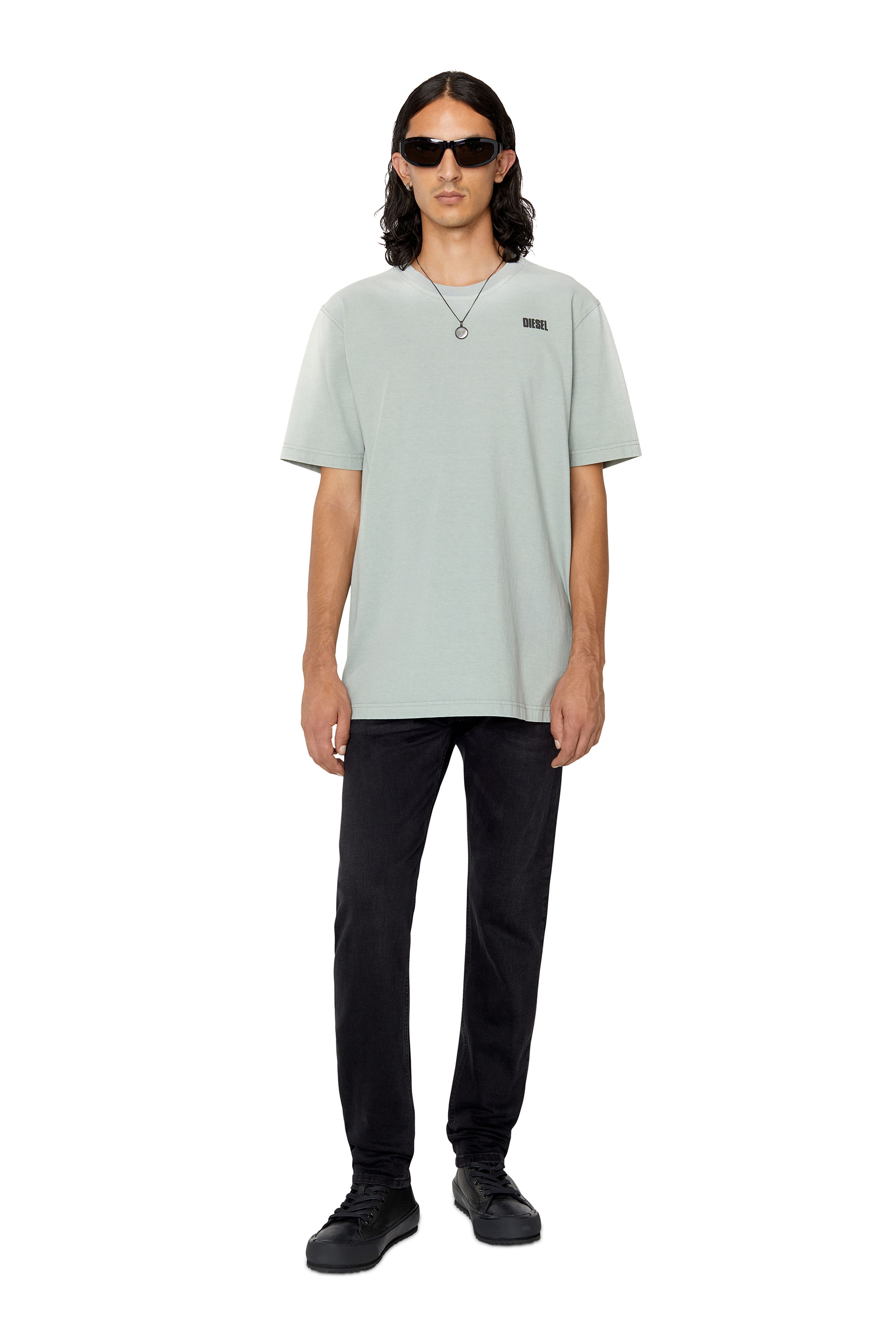 Diesel - Slim Jeans D-Luster 0IHAU, Man's Slim Jeans - D-Luster in Black/Dark grey - 2